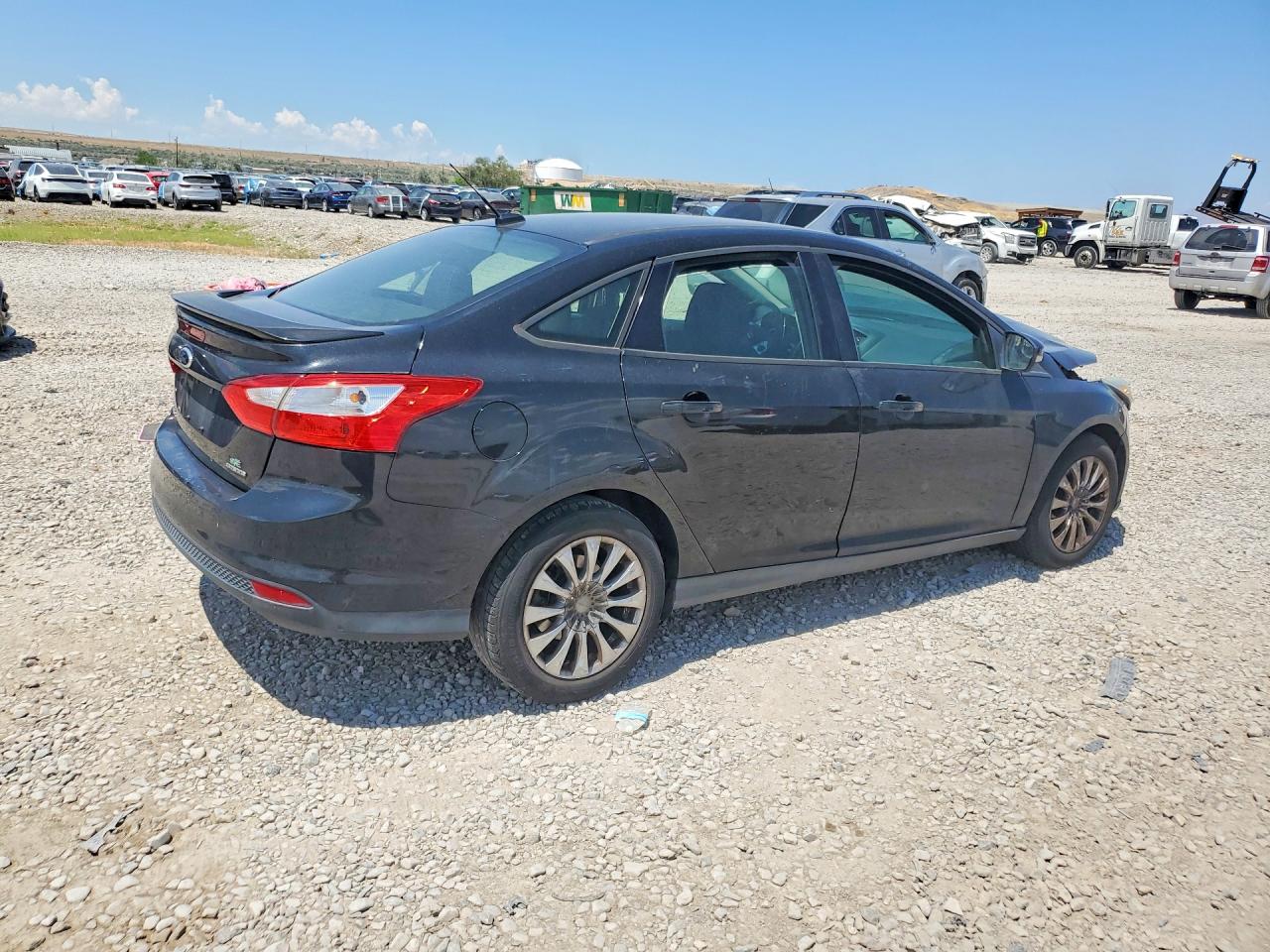 2013 Ford Focus Se Black vin: 1FADP3F20DL190335