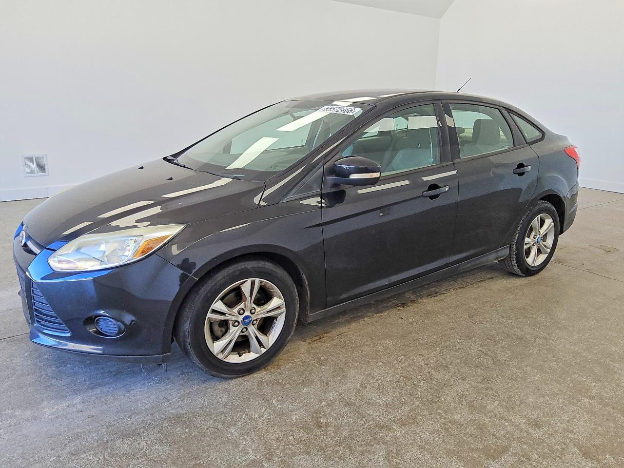 2013 Ford Focus Se Black vin: 1FADP3F20DL198631