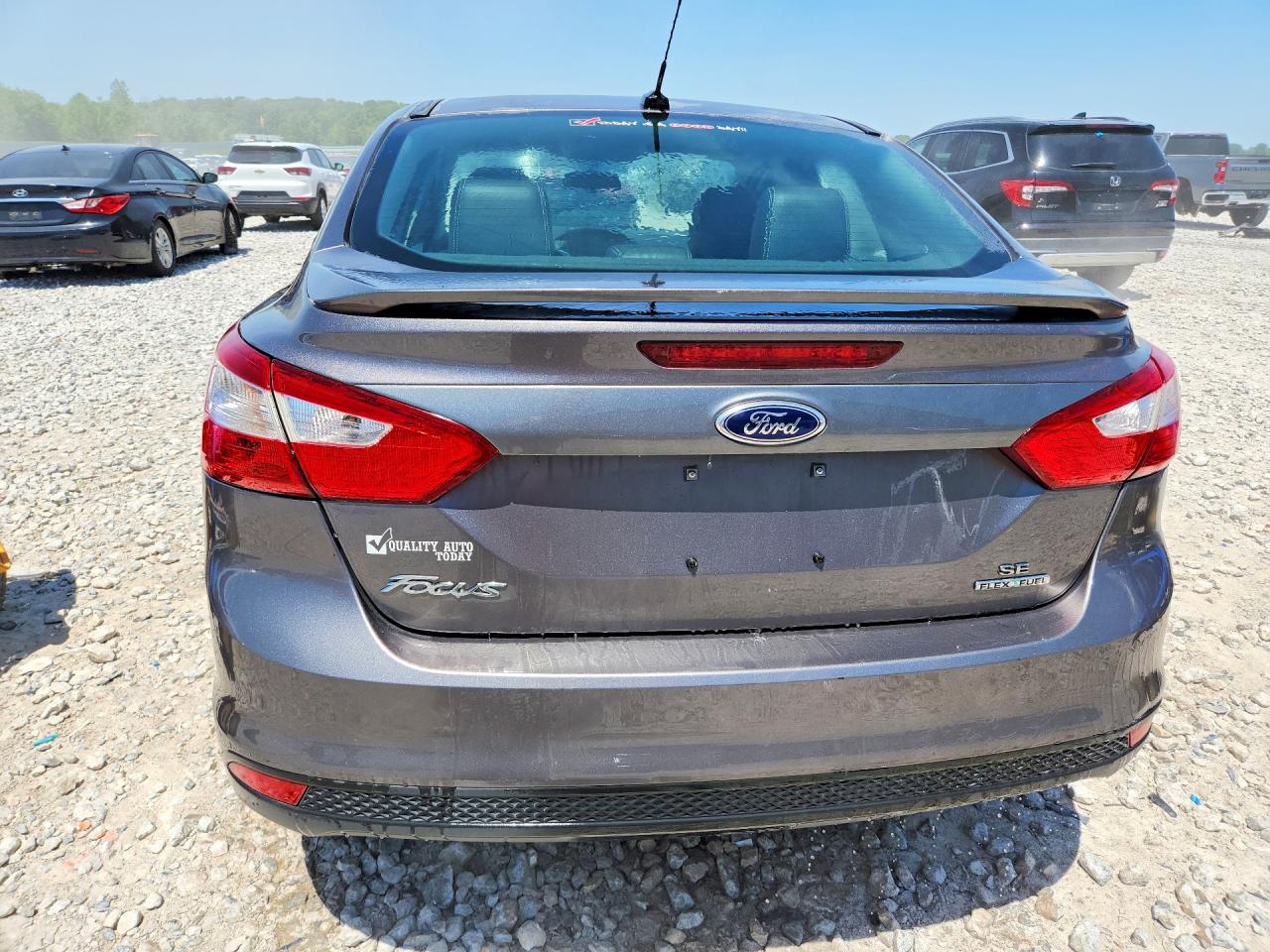 2013 Ford Focus Se Gray vin: 1FADP3F20DL209367