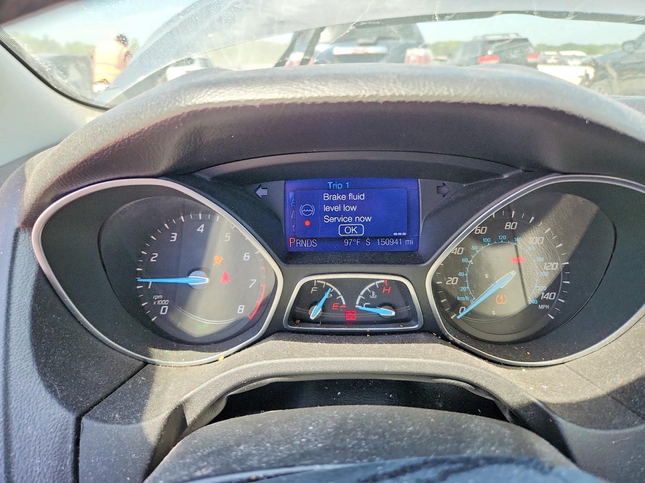 2013 Ford Focus Se Gray vin: 1FADP3F20DL209367