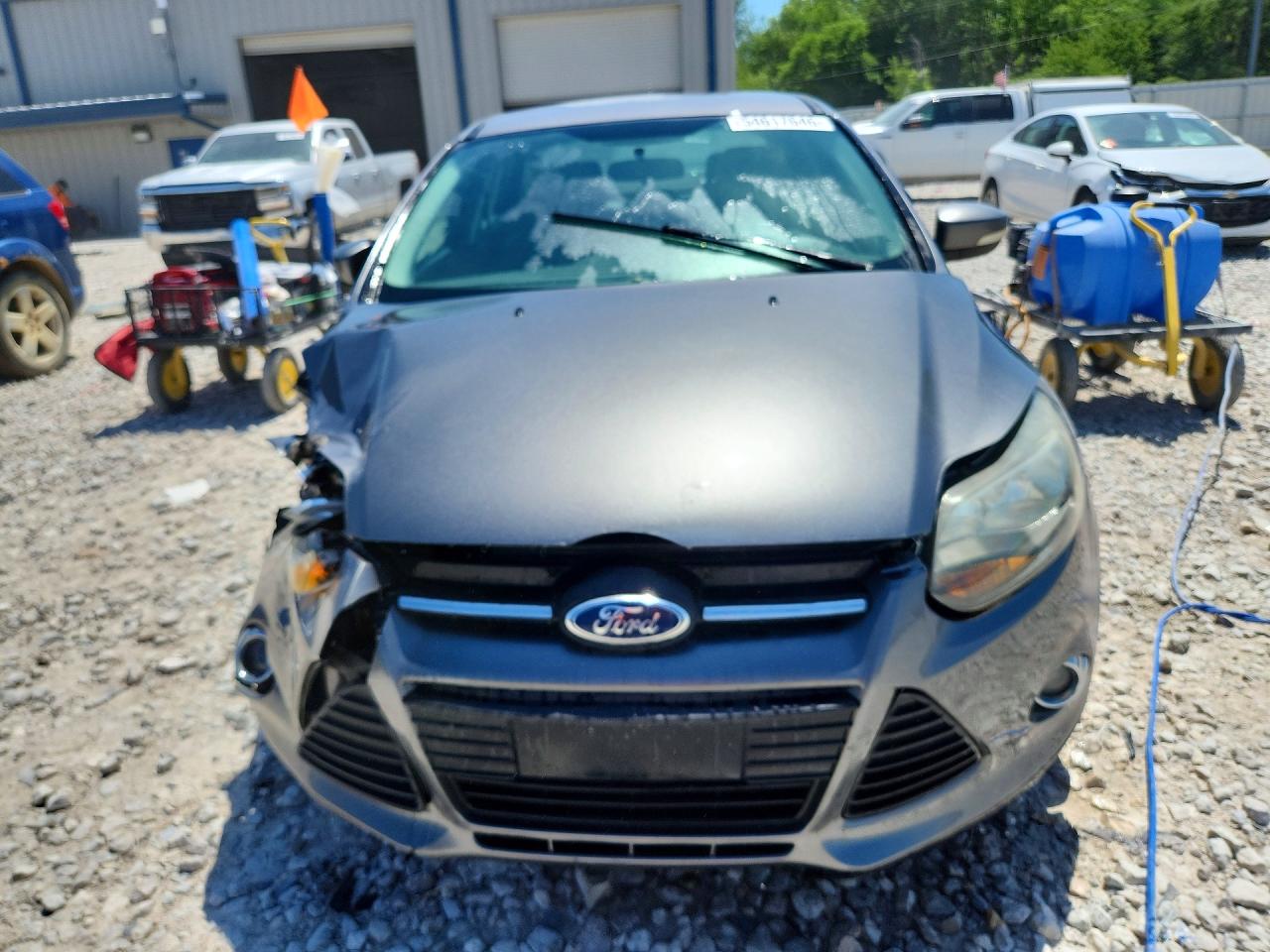 2013 Ford Focus Se Gray vin: 1FADP3F20DL209367