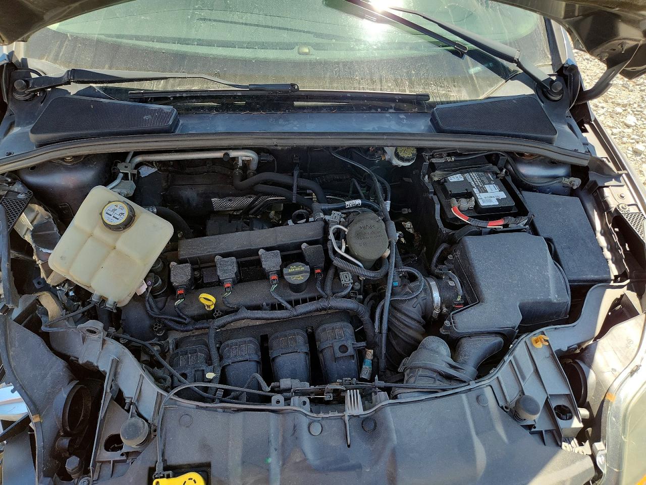 2013 Ford Focus Se Gray vin: 1FADP3F20DL209367