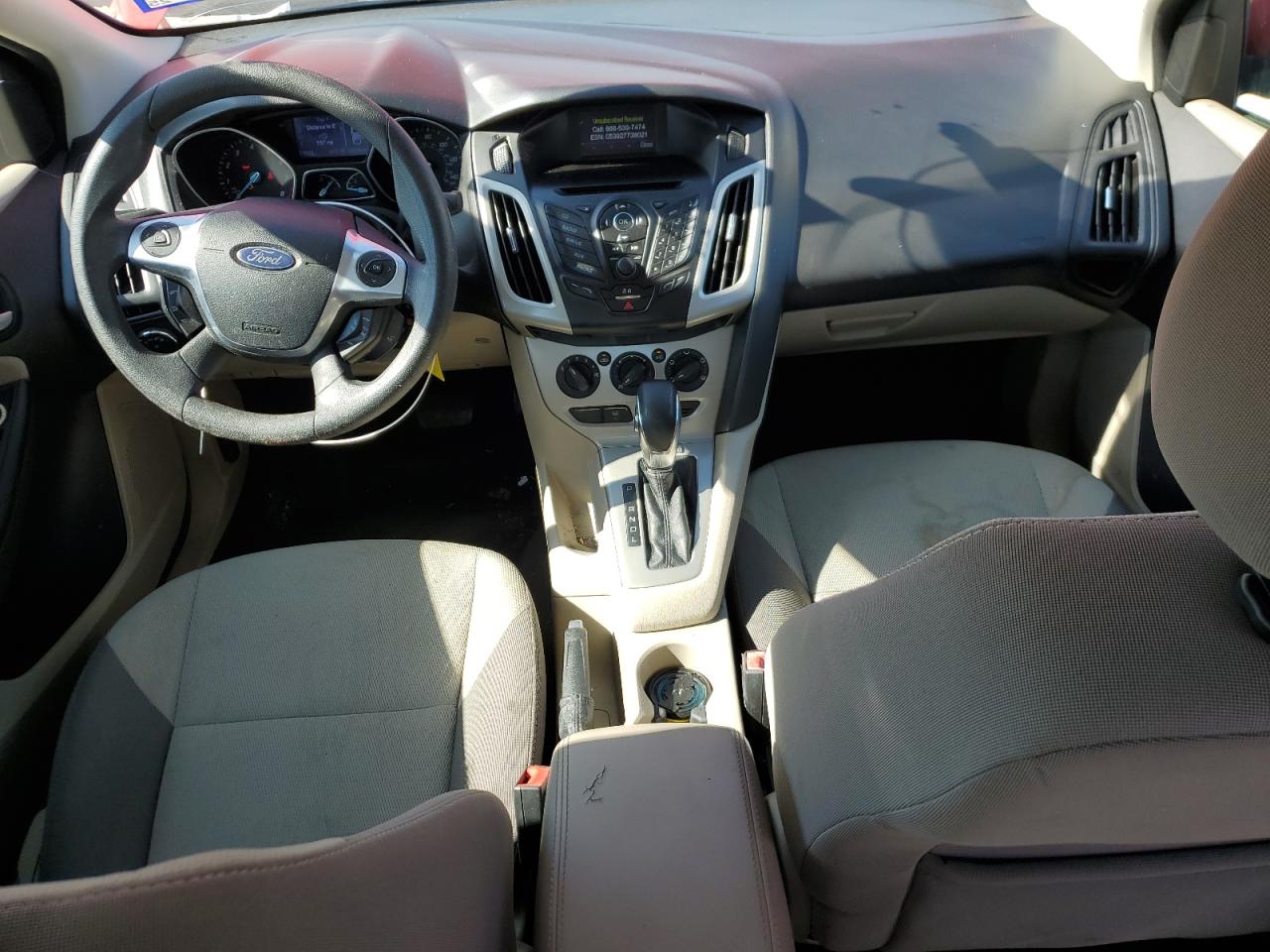 2013 Ford Focus Se Red vin: 1FADP3F20DL218344