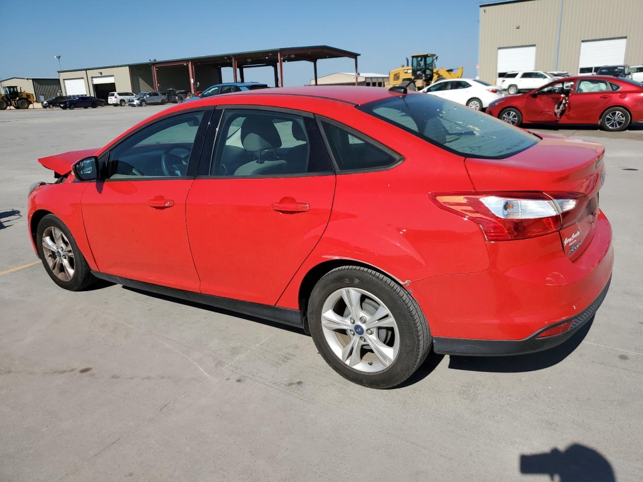2013 Ford Focus Se Red vin: 1FADP3F20DL218344