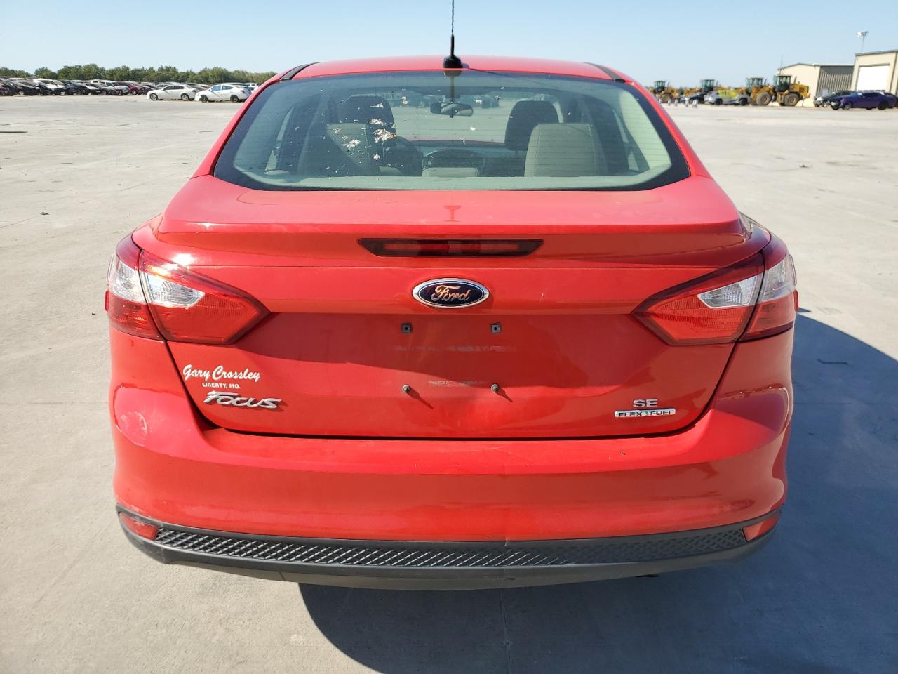 2013 Ford Focus Se Red vin: 1FADP3F20DL218344