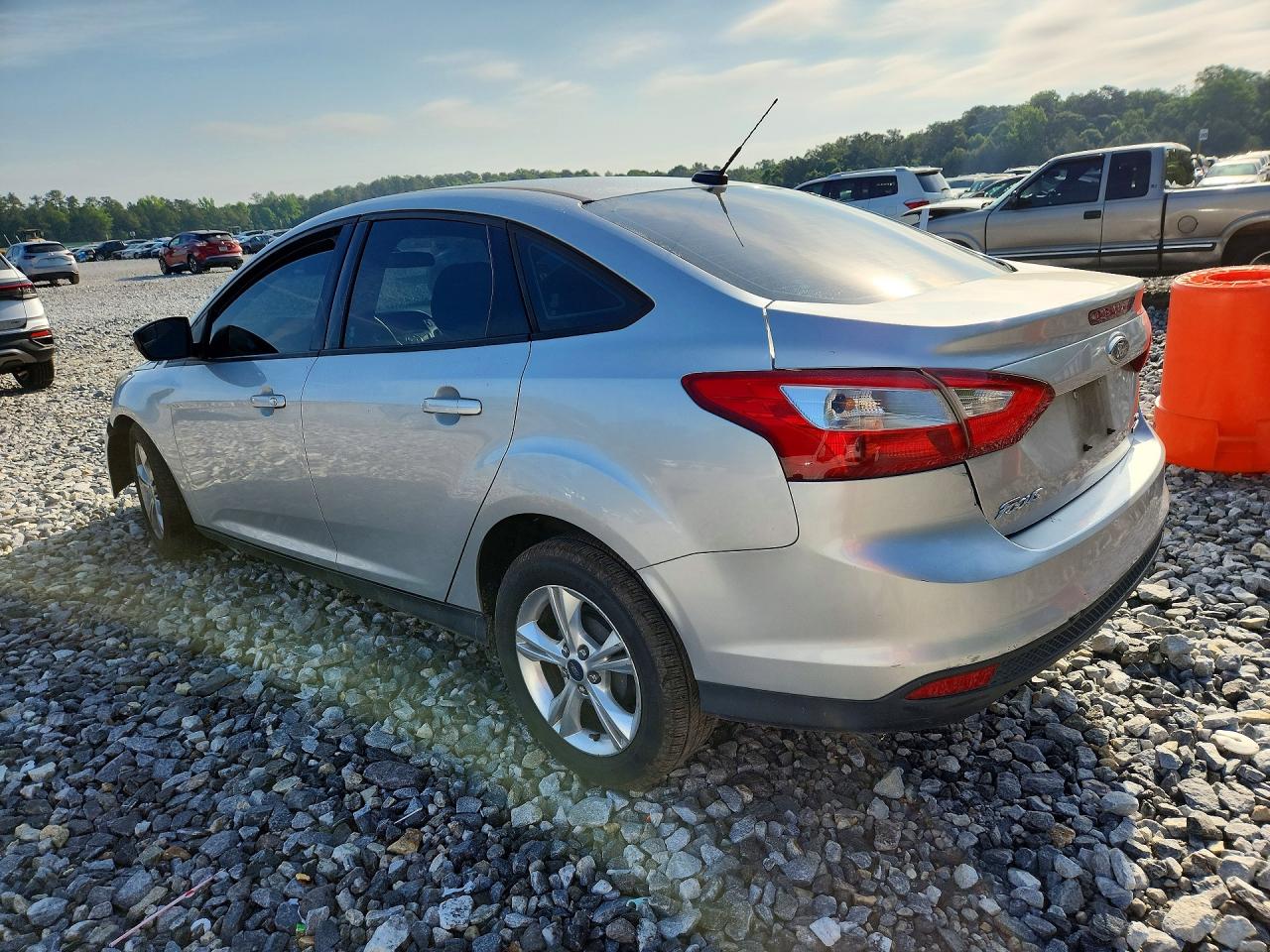 2013 Ford Focus Se Gray vin: 1FADP3F20DL252980
