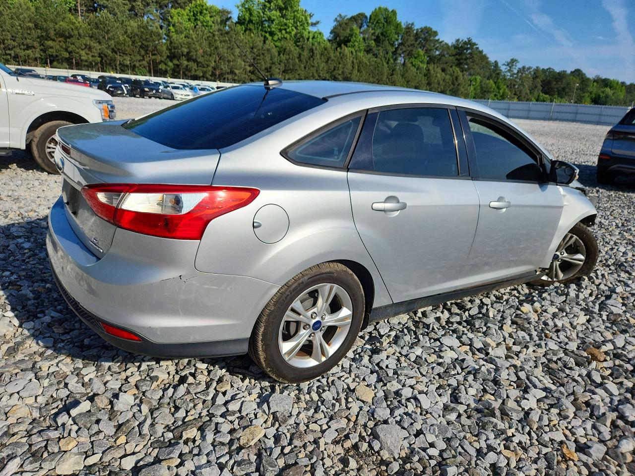 2013 Ford Focus Se Gray vin: 1FADP3F20DL252980