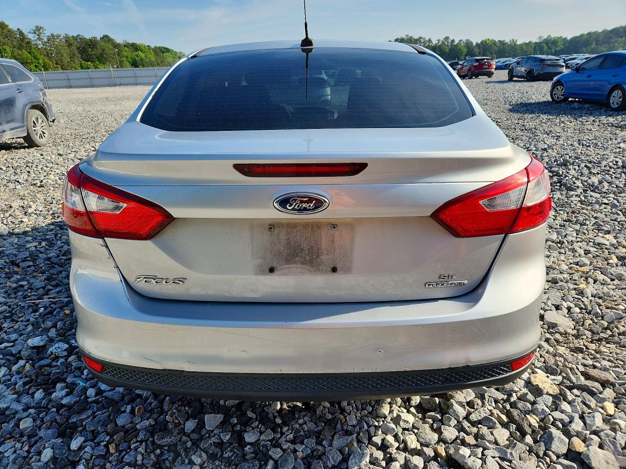 2013 Ford Focus Se Gray vin: 1FADP3F20DL252980