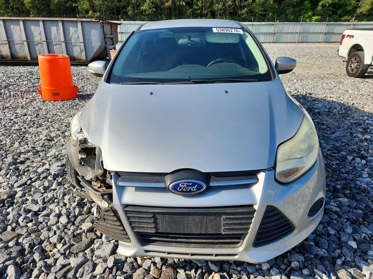2013 Ford Focus Se Gray vin: 1FADP3F20DL252980