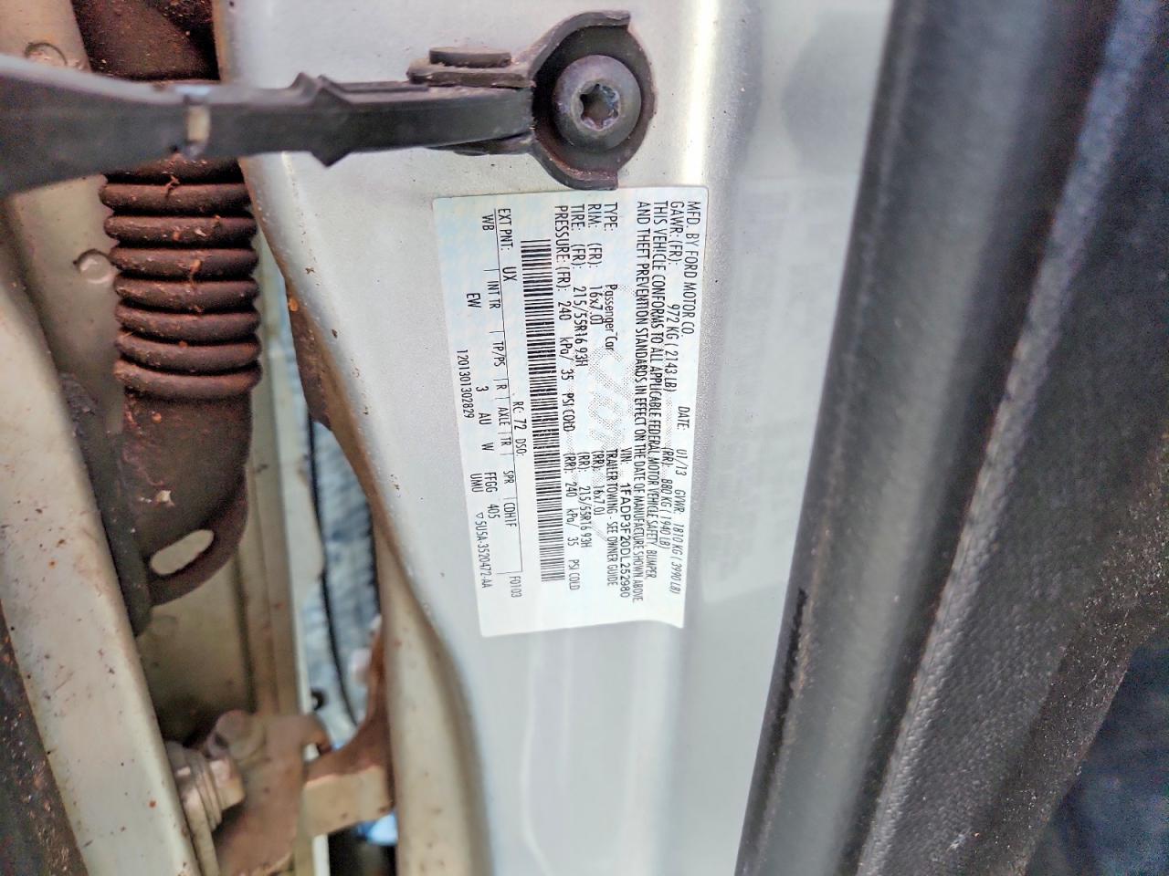 2013 Ford Focus Se Gray vin: 1FADP3F20DL252980