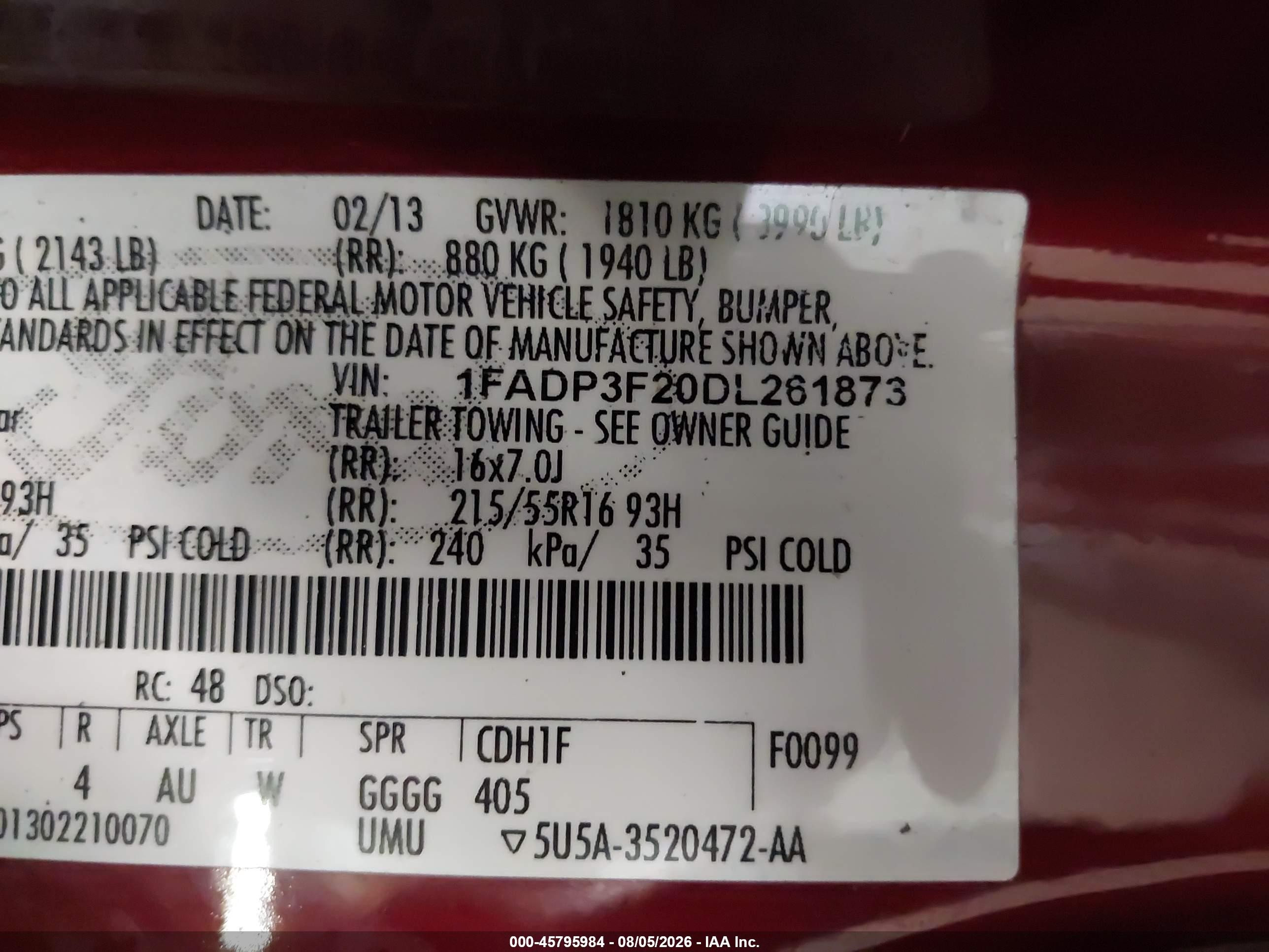 2013 Ford Focus Se Красный vin: 1FADP3F20DL261873