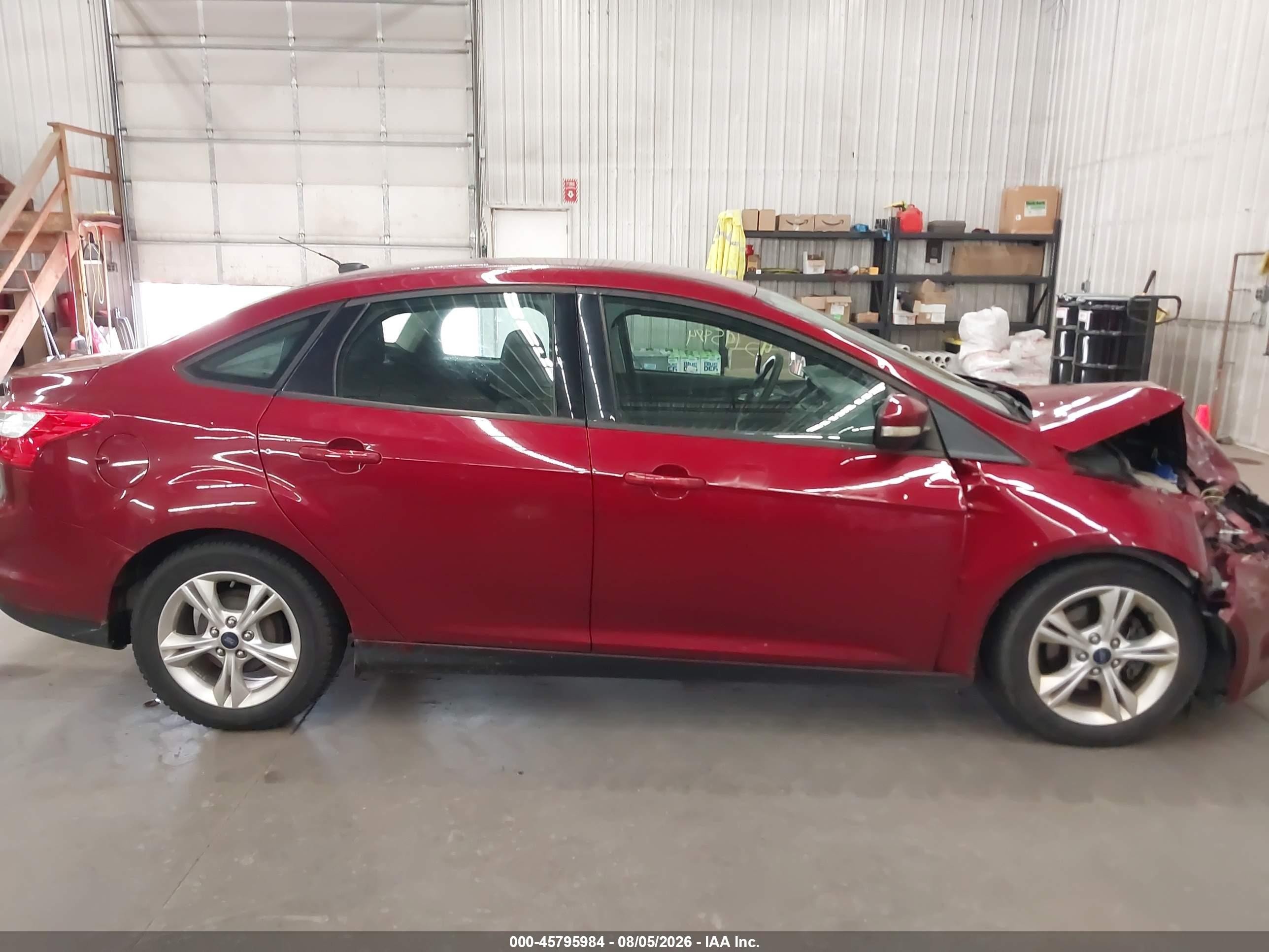 2013 Ford Focus Se Красный vin: 1FADP3F20DL261873