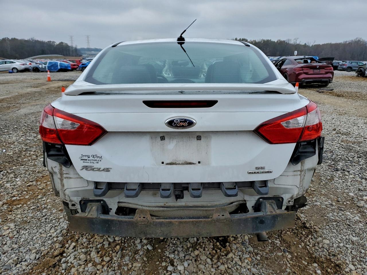 2013 Ford Focus Se White vin: 1FADP3F20DL269505