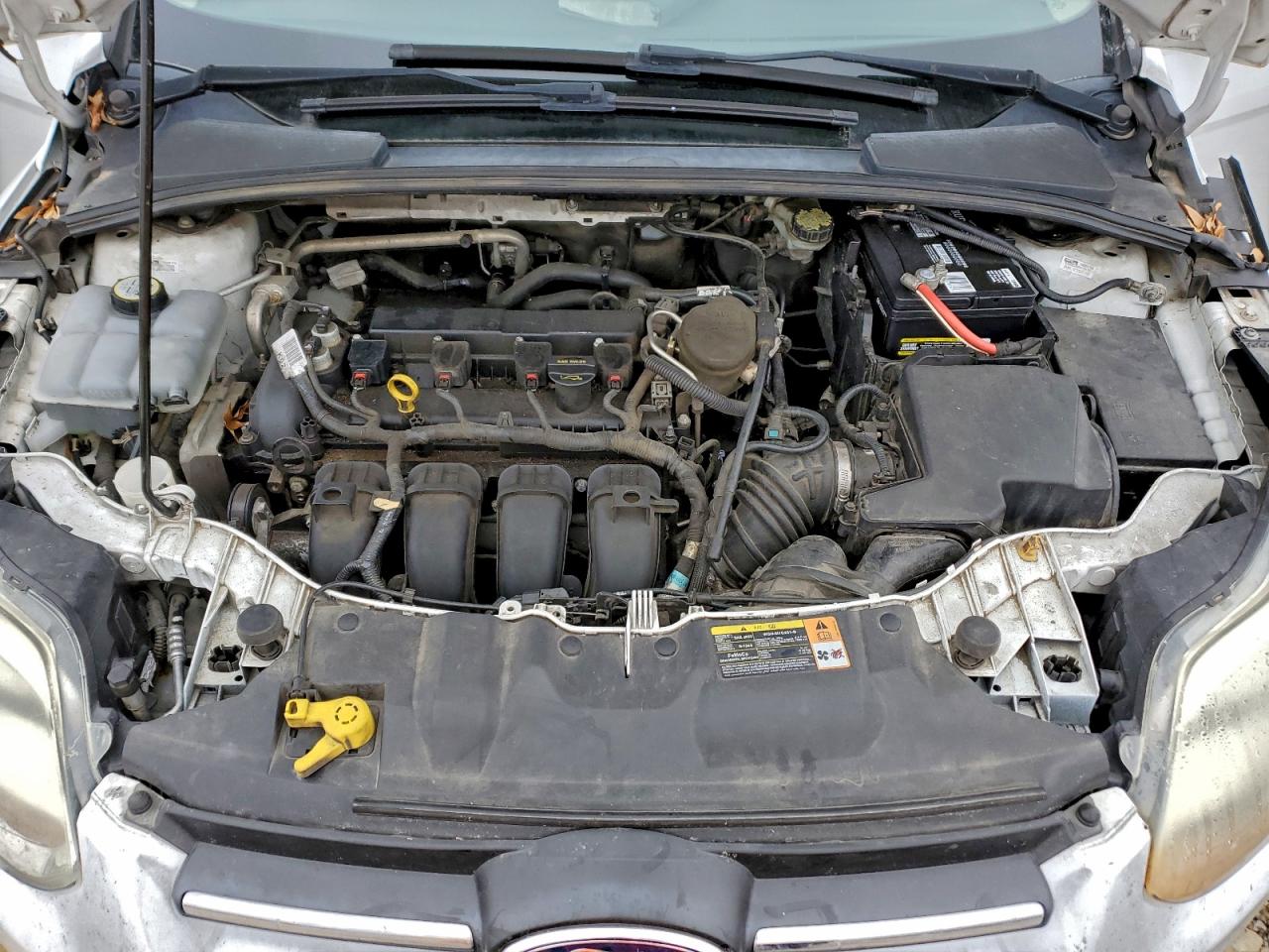 2013 Ford Focus Se White vin: 1FADP3F20DL269505