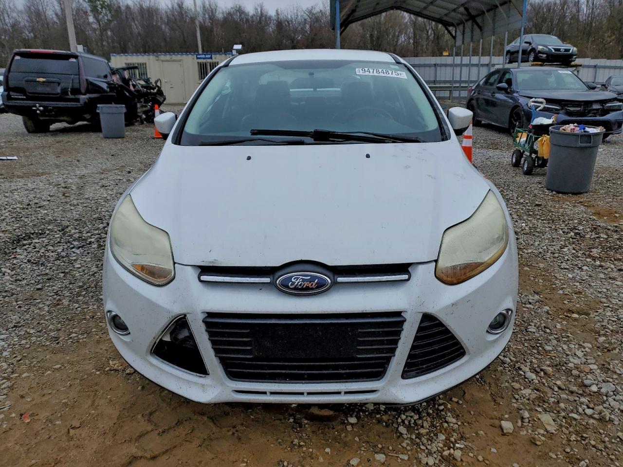 2013 Ford Focus Se White vin: 1FADP3F20DL269505