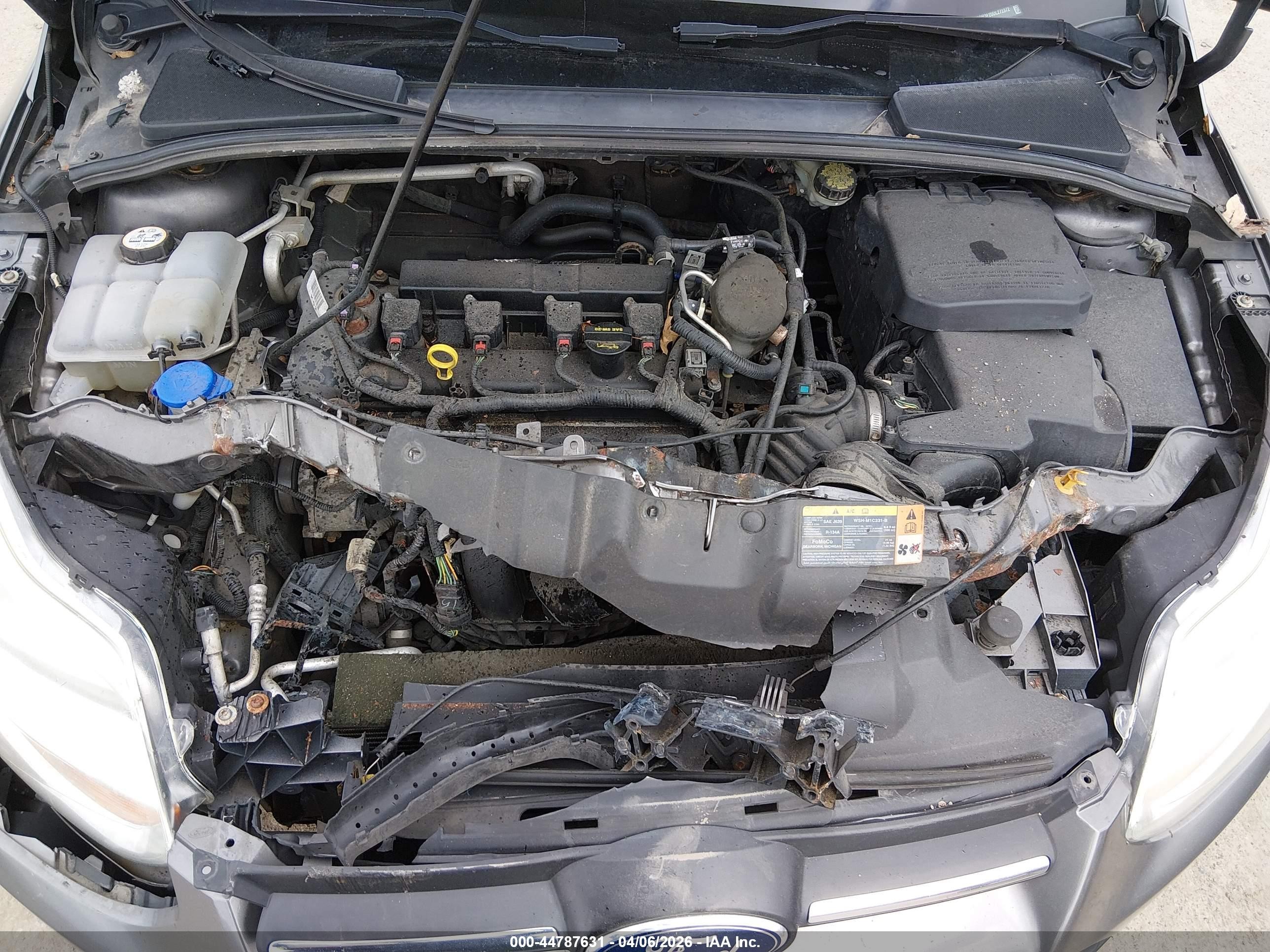 2013 Ford Focus Se Gray vin: 1FADP3F20DL272372