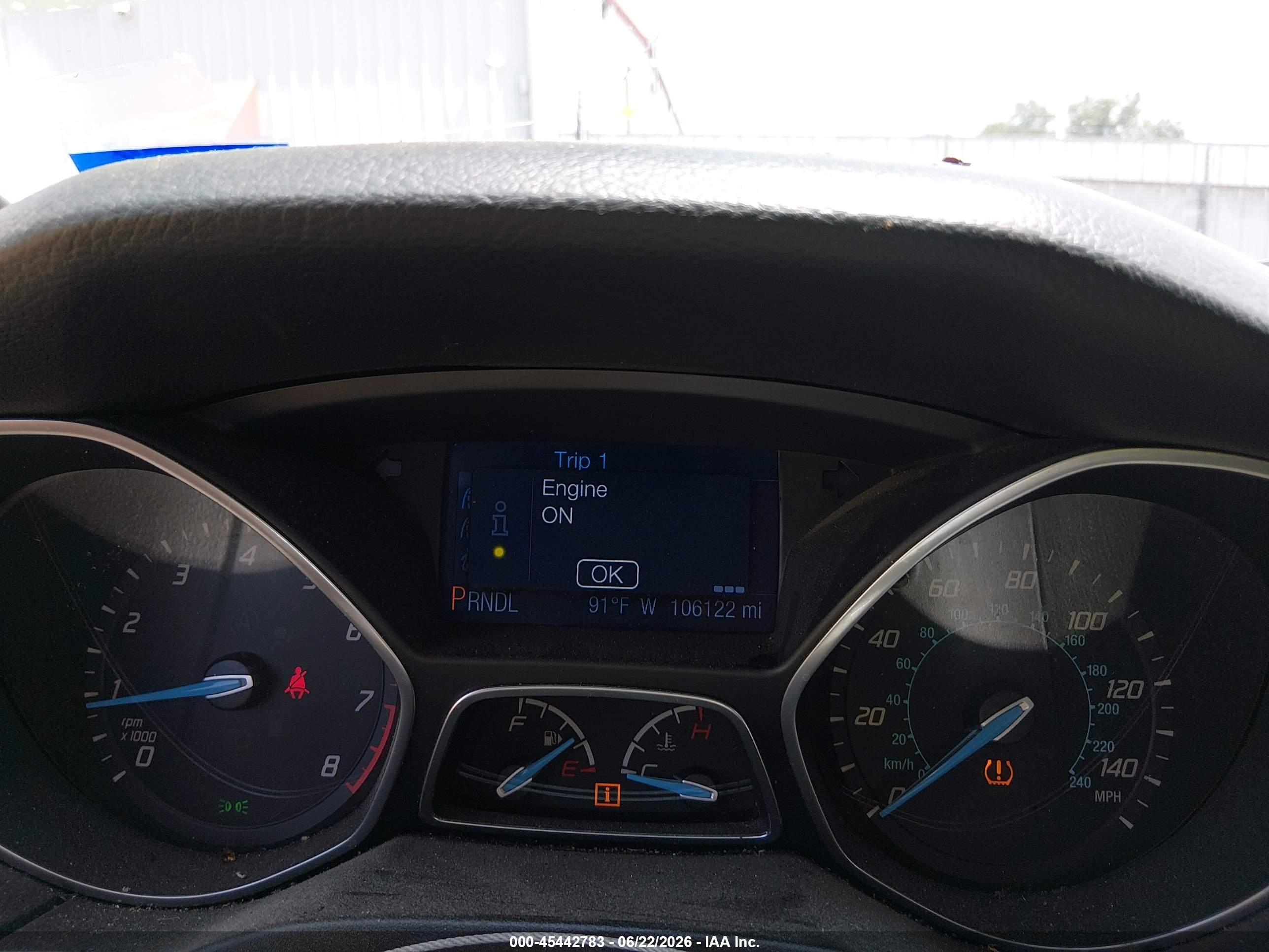 2013 Ford Focus Se Красный vin: 1FADP3F20DL297031