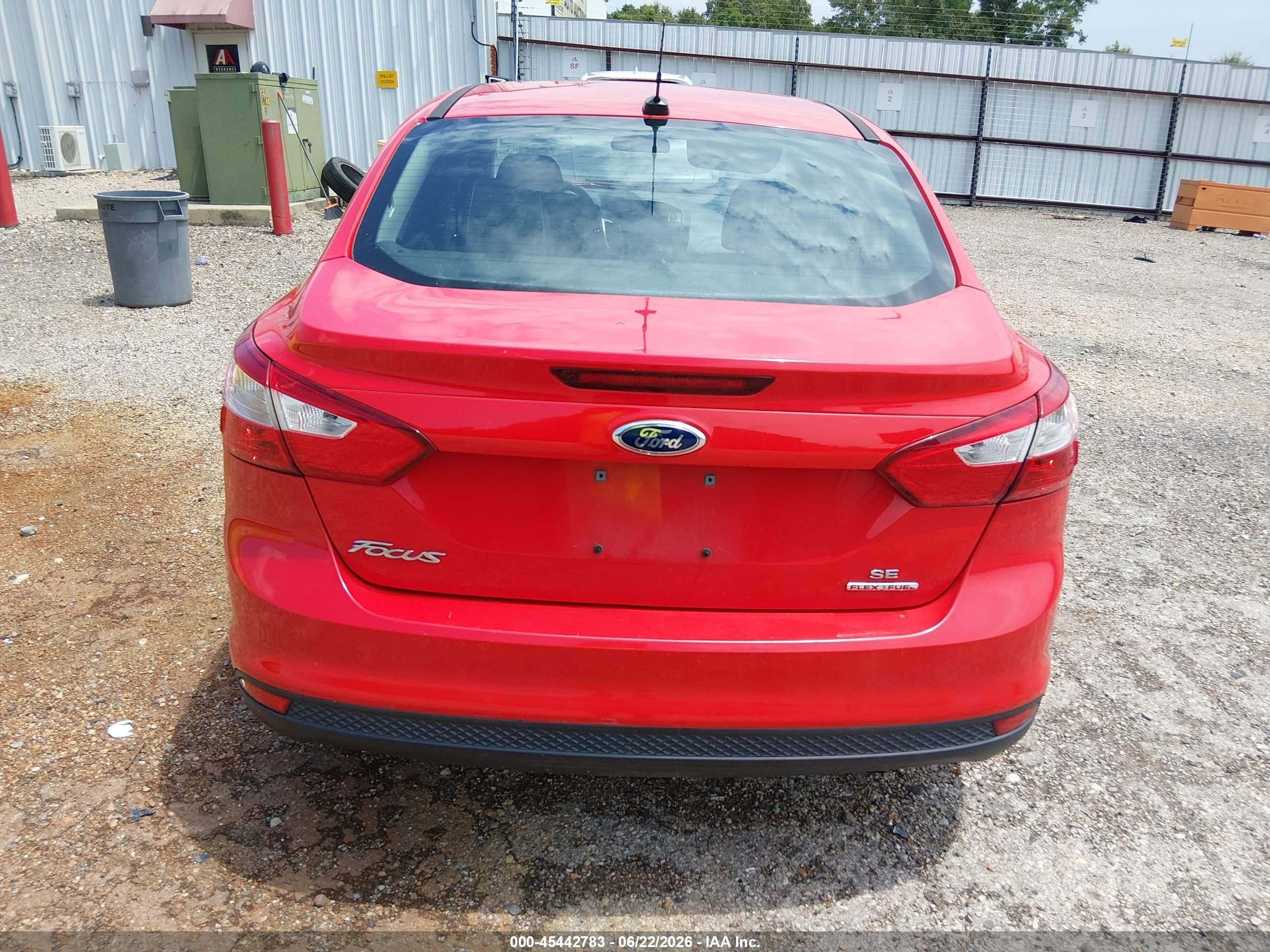 2013 Ford Focus Se Красный vin: 1FADP3F20DL297031