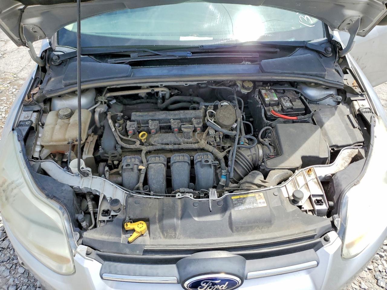 2013 Ford Focus Se Silver vin: 1FADP3F20DL308660