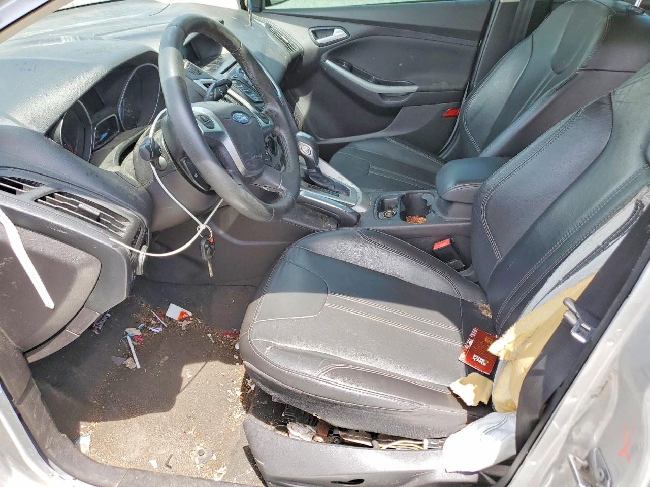 2013 Ford Focus Se Silver vin: 1FADP3F20DL308660