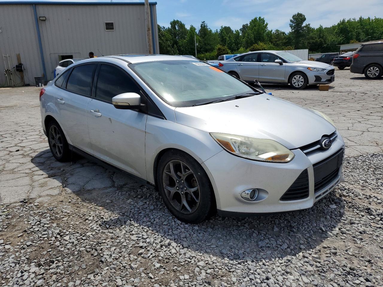 2013 Ford Focus Se Silver vin: 1FADP3F20DL308660