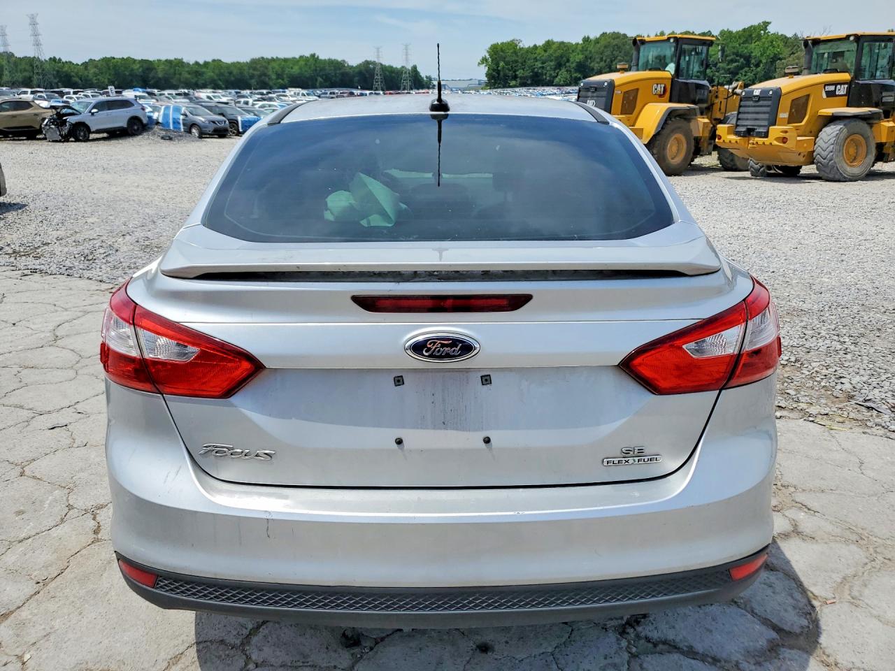 2013 Ford Focus Se Silver vin: 1FADP3F20DL308660