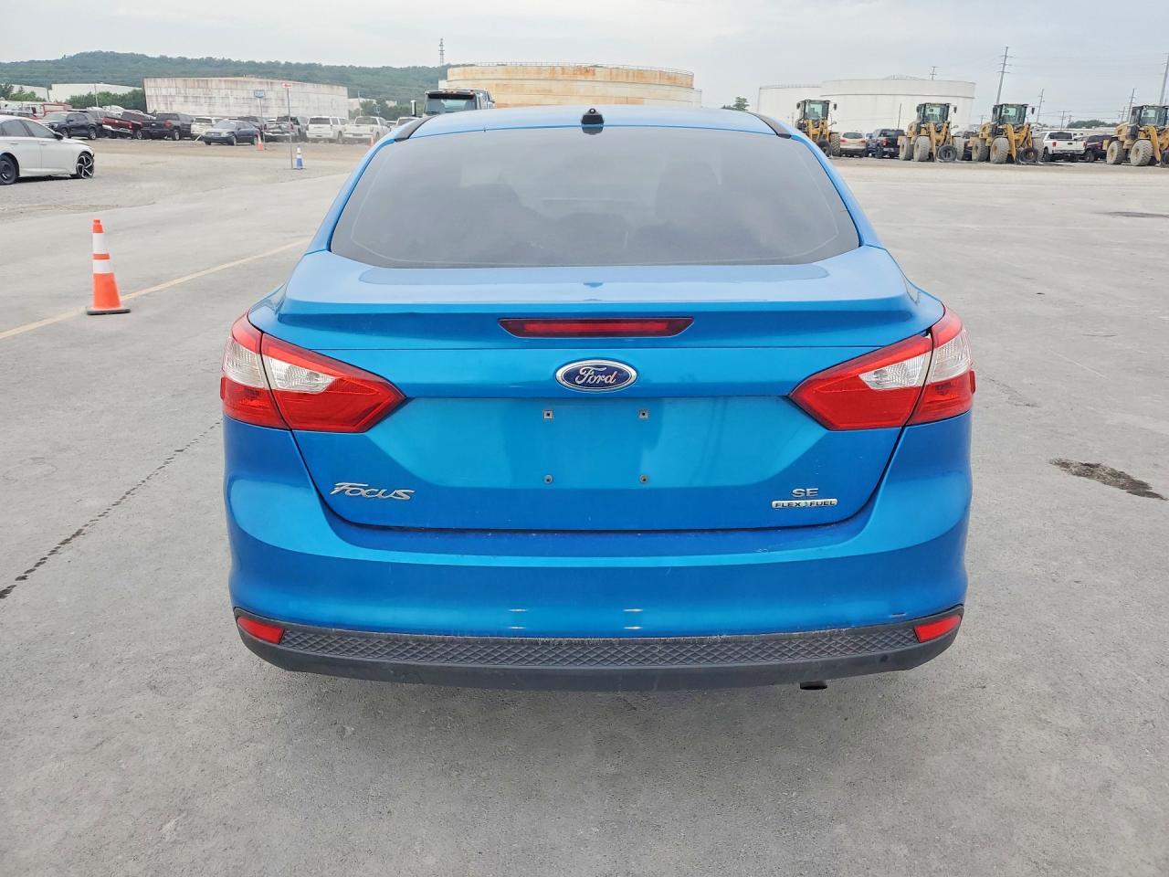 2013 Ford Focus Se Blue vin: 1FADP3F20DL326978