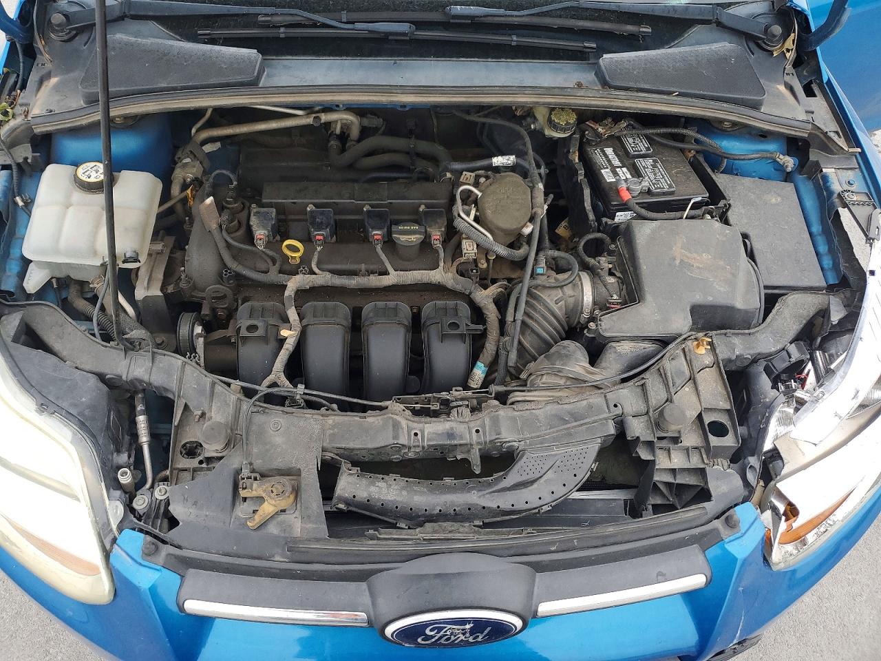2013 Ford Focus Se Blue vin: 1FADP3F20DL326978