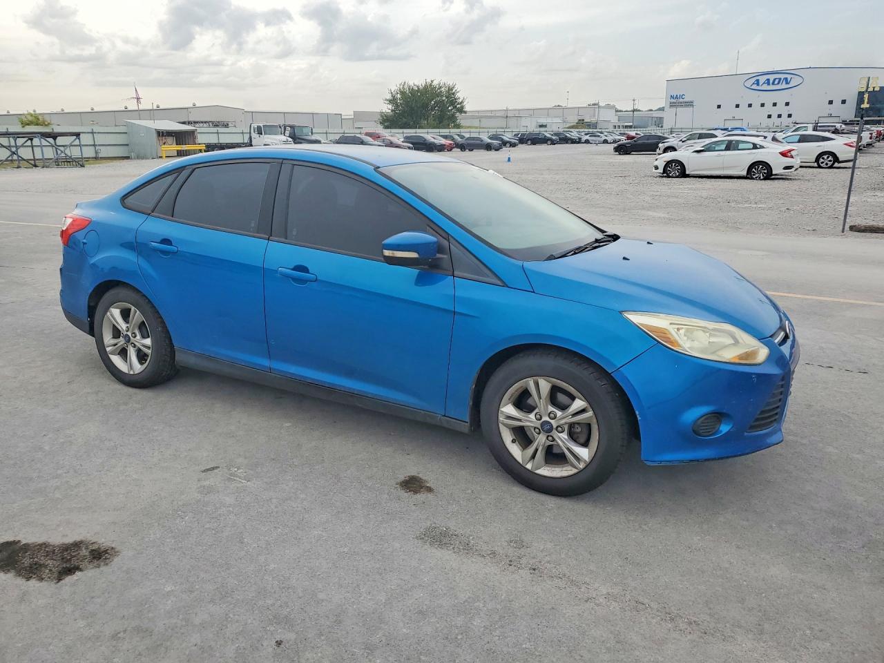 2013 Ford Focus Se Blue vin: 1FADP3F20DL326978