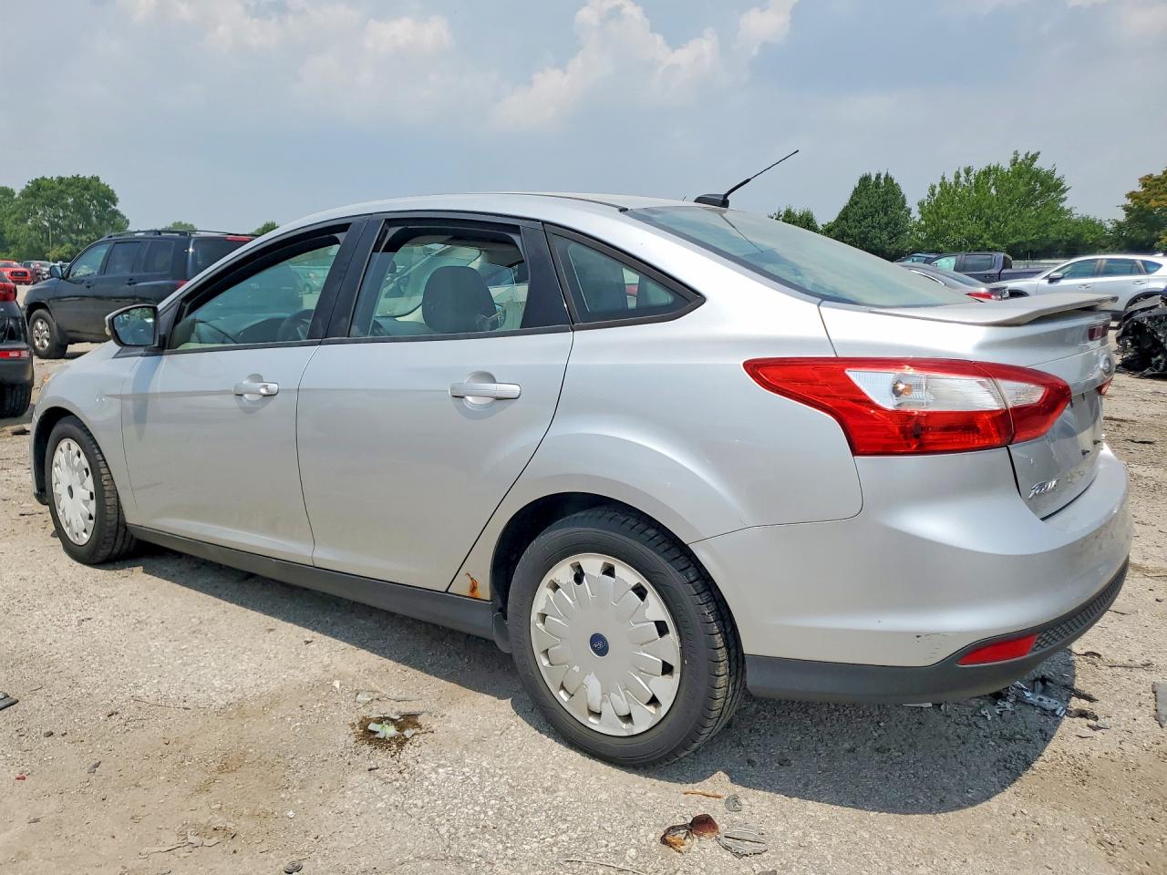 2013 Ford Focus Se Silver vin: 1FADP3F20DL339990