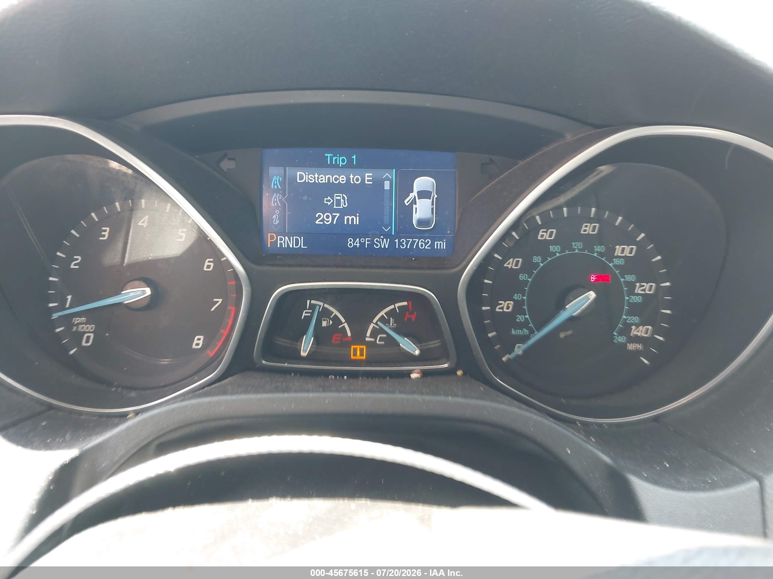2013 Ford Focus Se Gray vin: 1FADP3F20DL348835