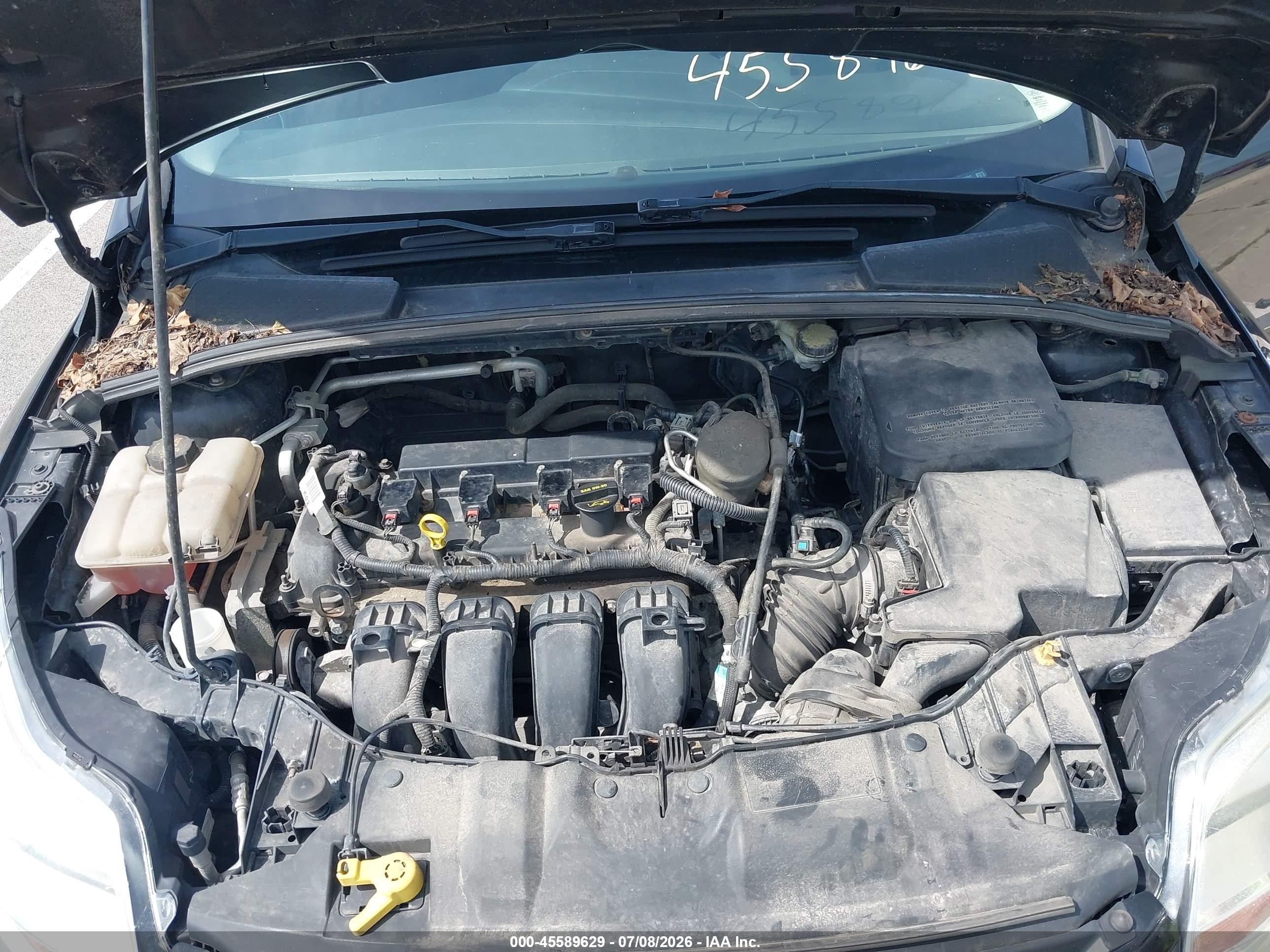 2014 Ford Focus Se Black vin: 1FADP3F20EL105897