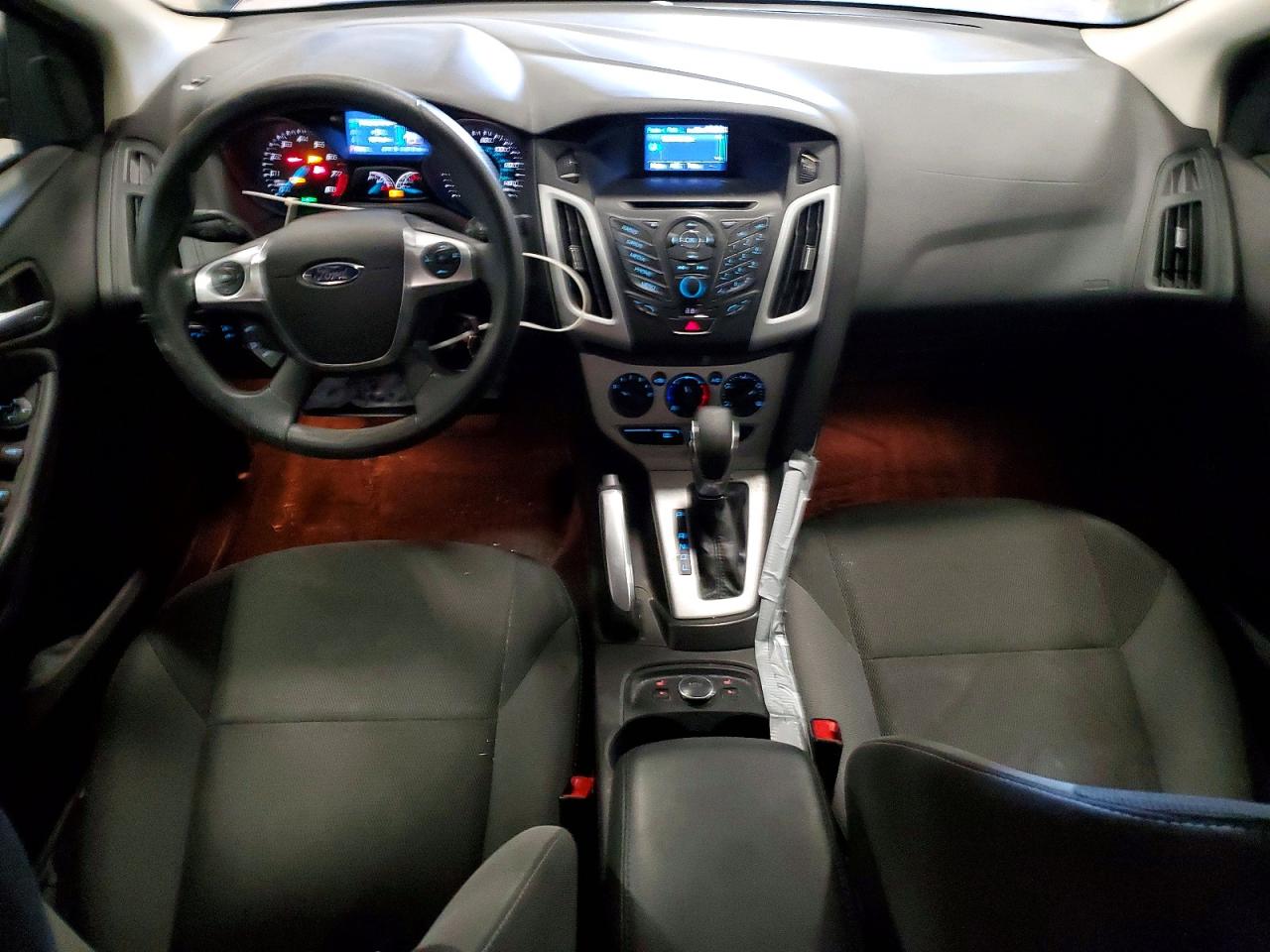2014 Ford Focus Se Black vin: 1FADP3F20EL108055