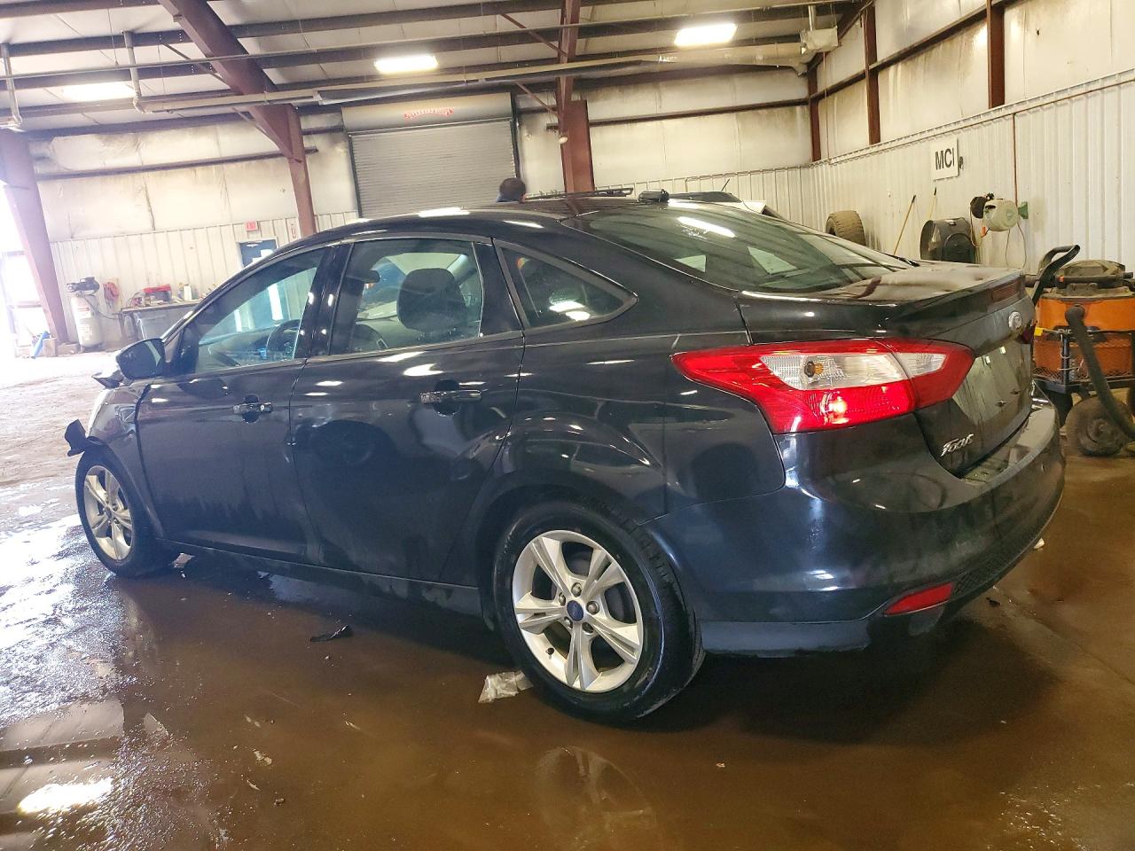 2014 Ford Focus Se Black vin: 1FADP3F20EL108055