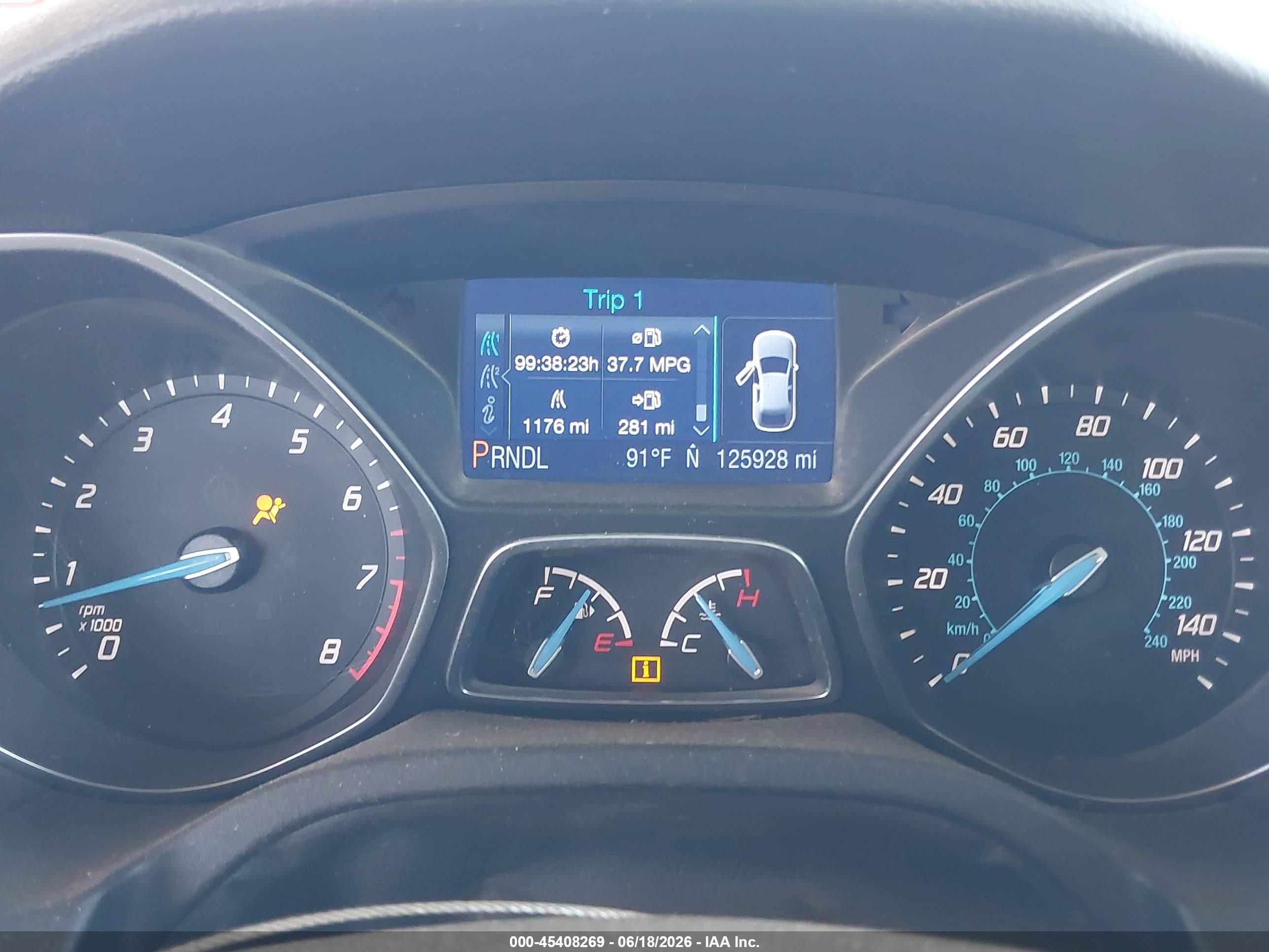 2014 Ford Focus Se Silver vin: 1FADP3F20EL111697
