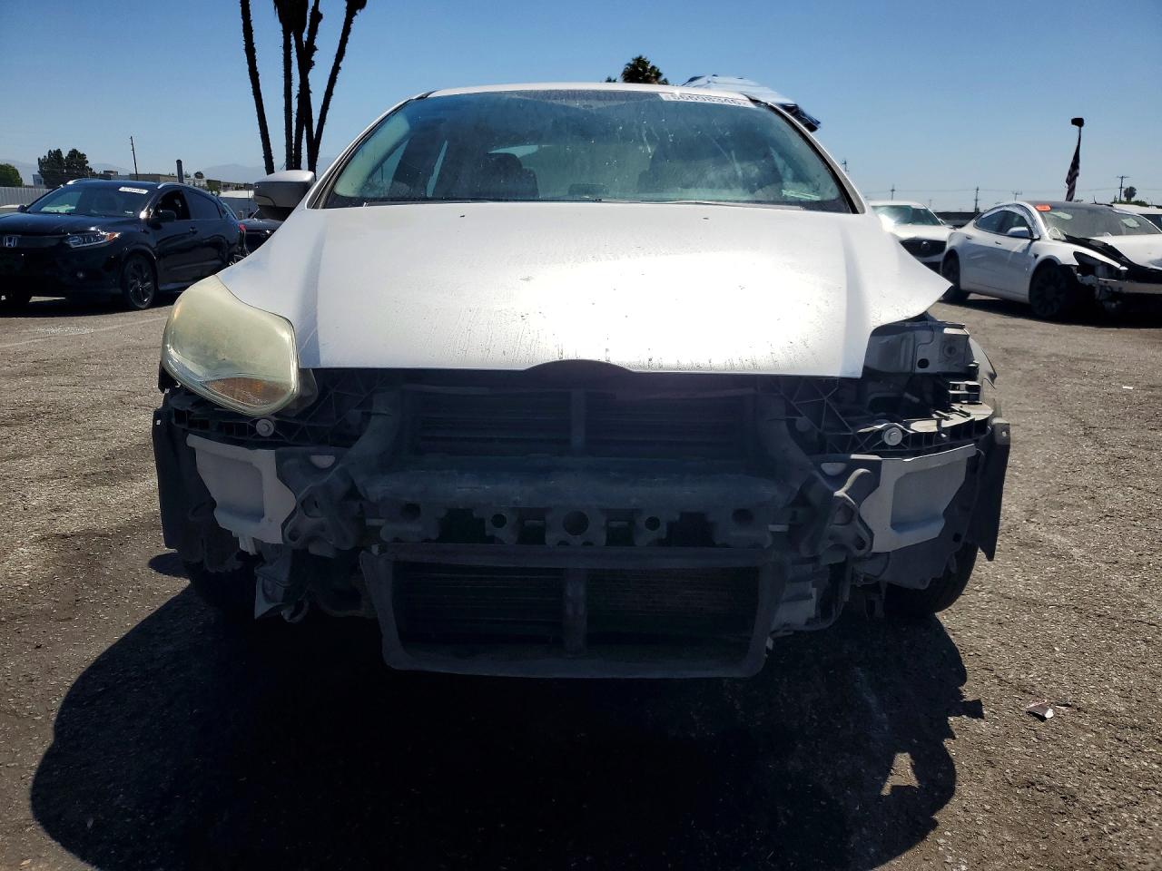2014 Ford Focus Se Silver vin: 1FADP3F20EL124322