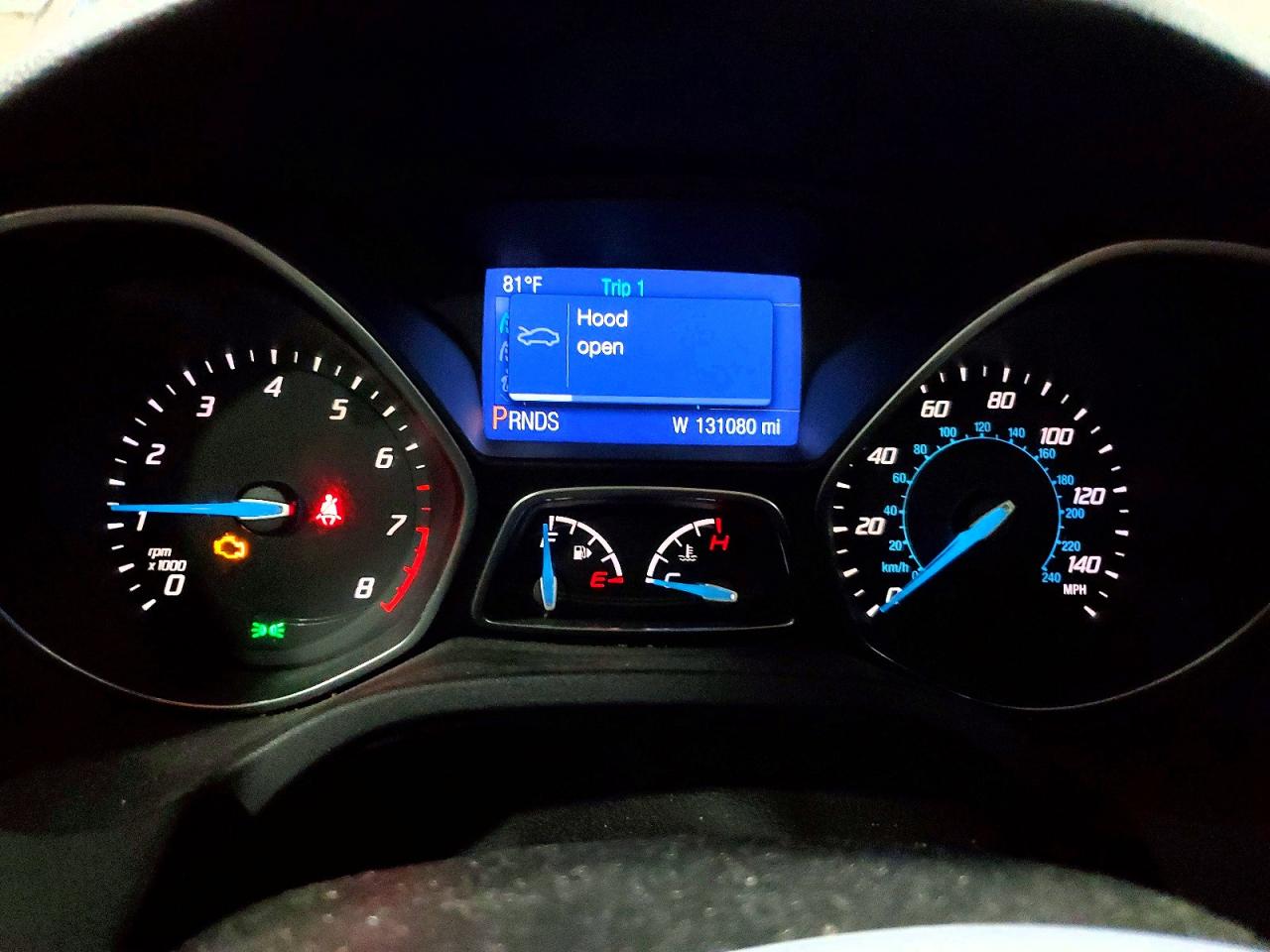 2014 Ford Focus Se Black vin: 1FADP3F20EL129455