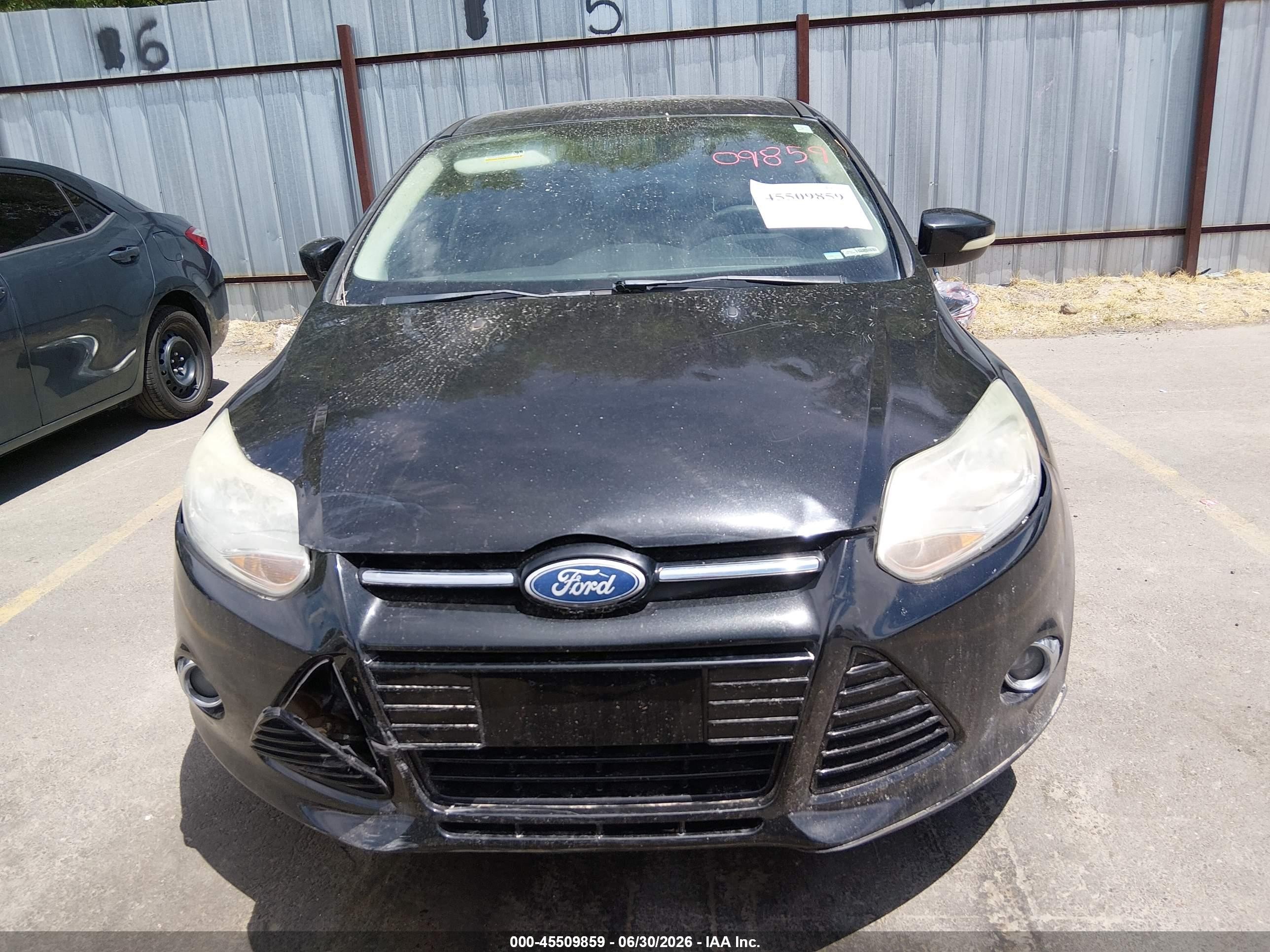 2014 Ford Focus Se Black vin: 1FADP3F20EL162357