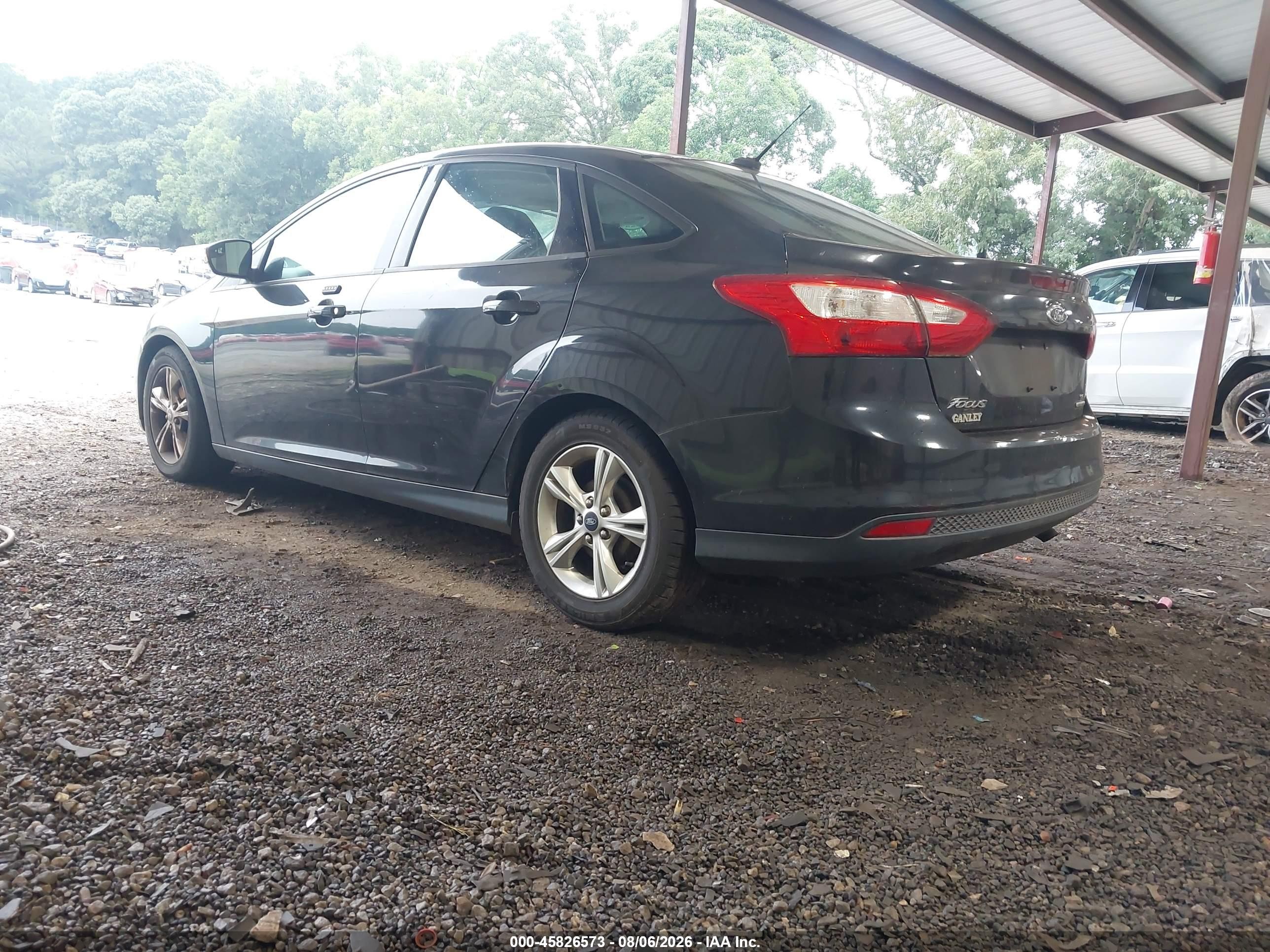 2014 Ford Focus Se Black vin: 1FADP3F20EL166750