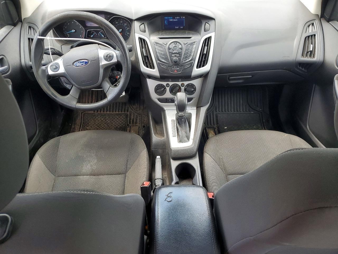2014 Ford Focus Se Gray vin: 1FADP3F20EL167655