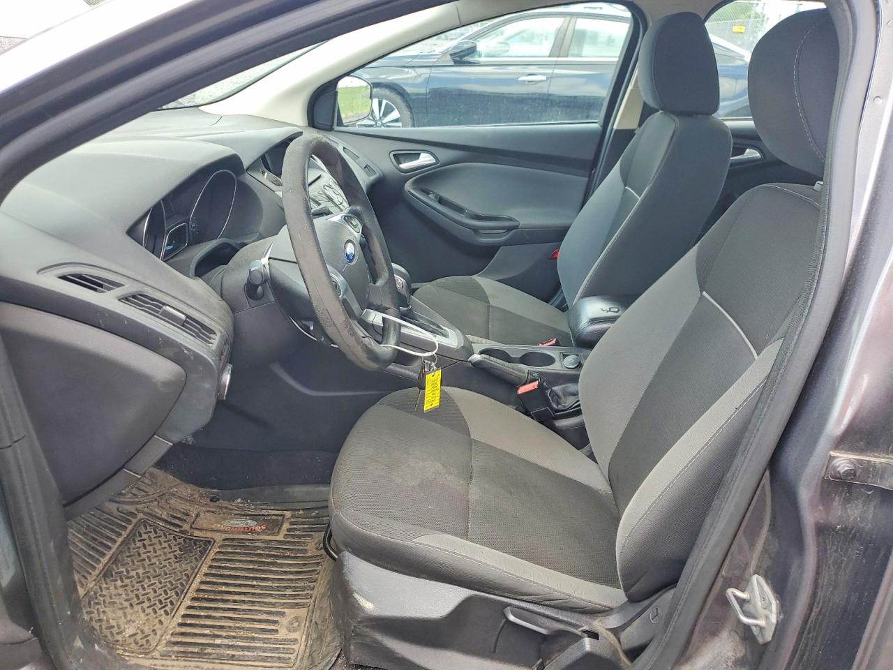 2014 Ford Focus Se Gray vin: 1FADP3F20EL167655