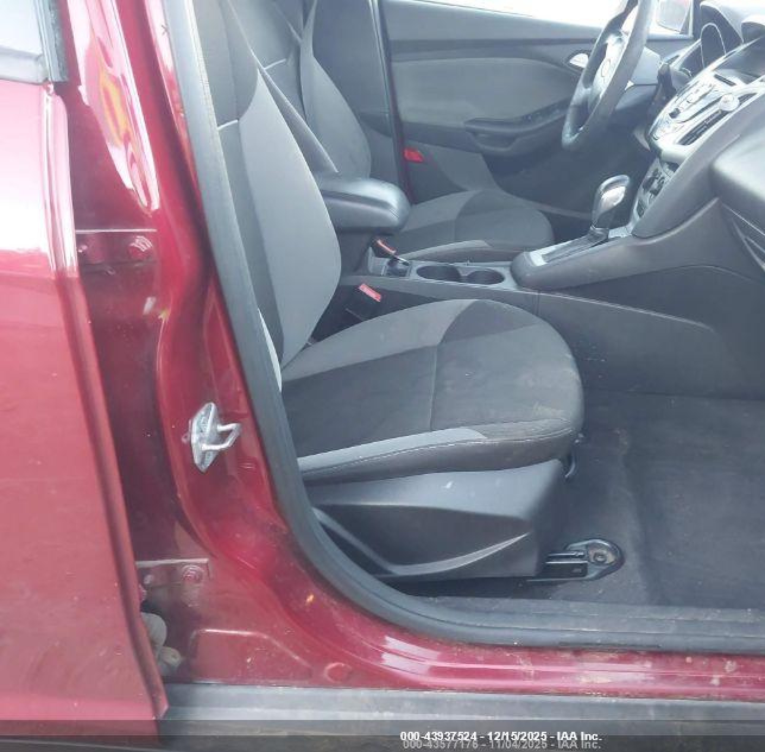 2014 Ford Focus Se Red vin: 1FADP3F20EL179756