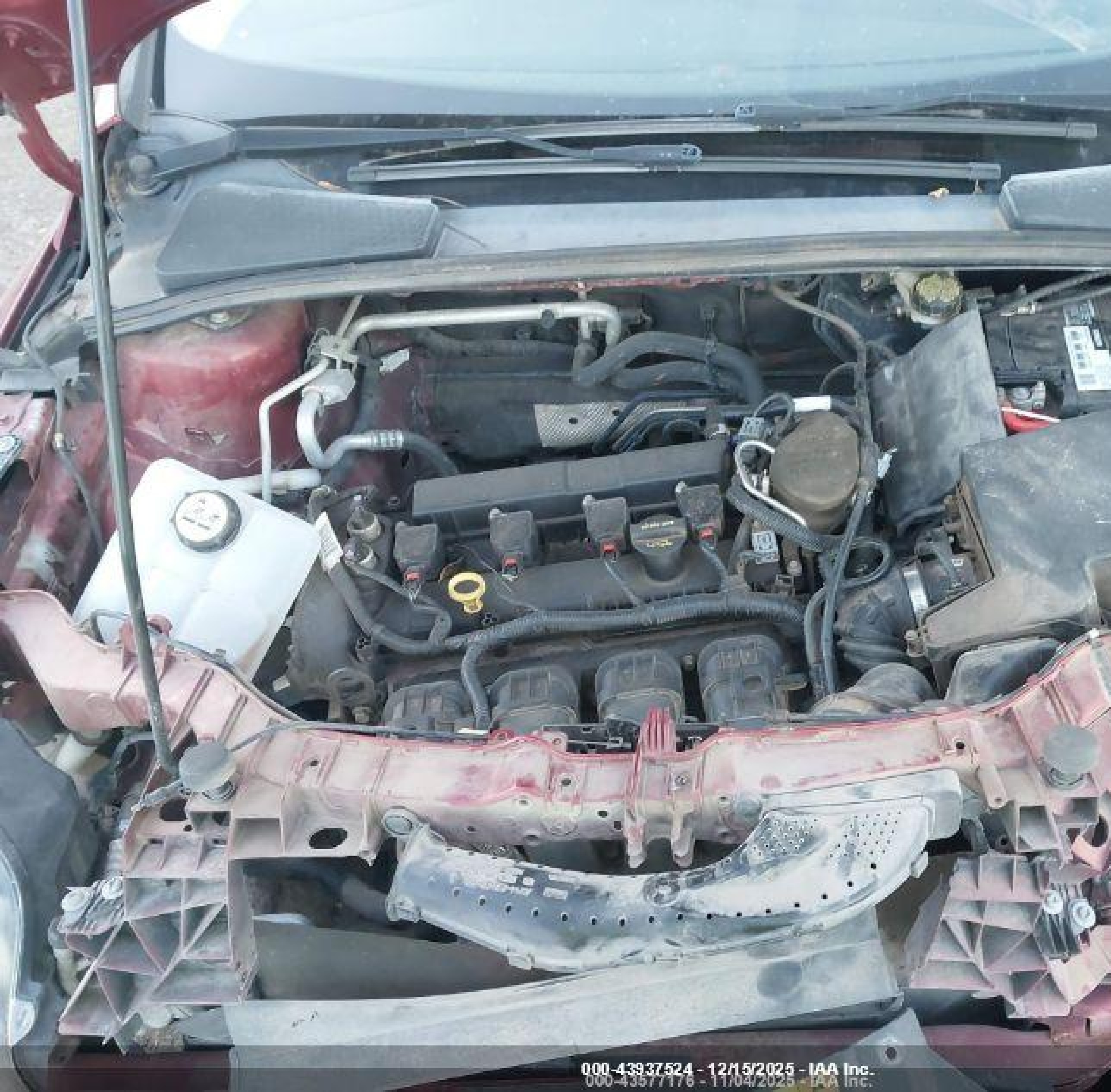 2014 Ford Focus Se Red vin: 1FADP3F20EL179756