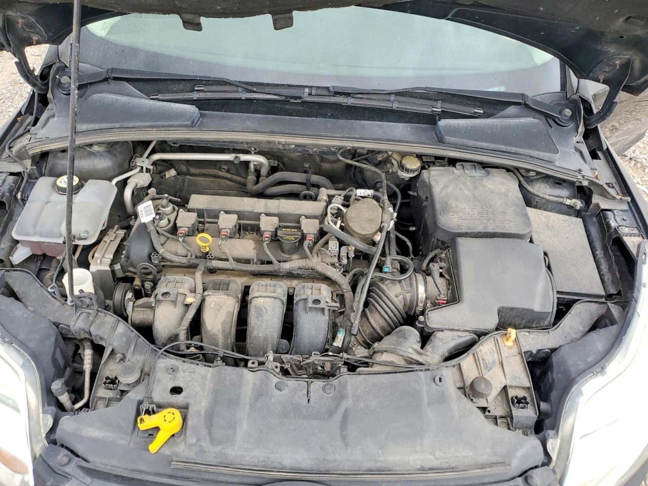 2014 Ford Focus Se Черный vin: 1FADP3F20EL224551