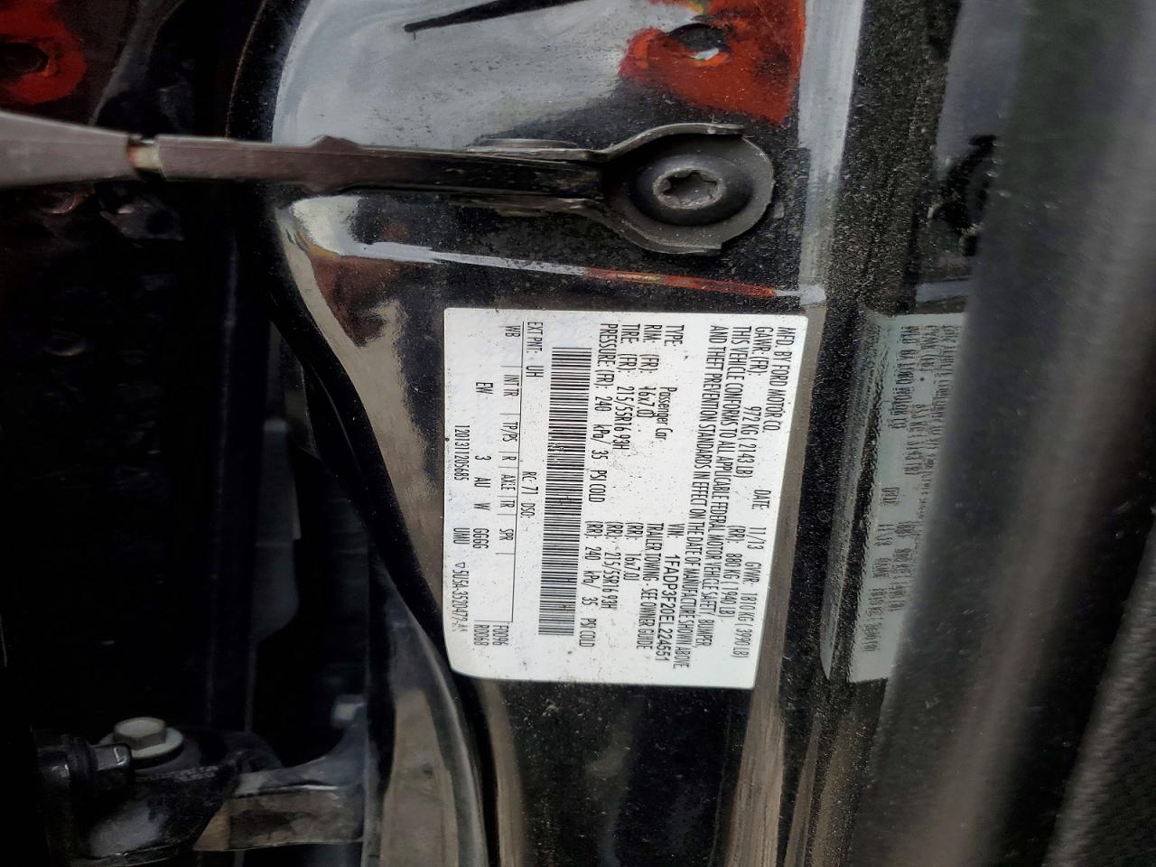 2014 Ford Focus Se Черный vin: 1FADP3F20EL224551