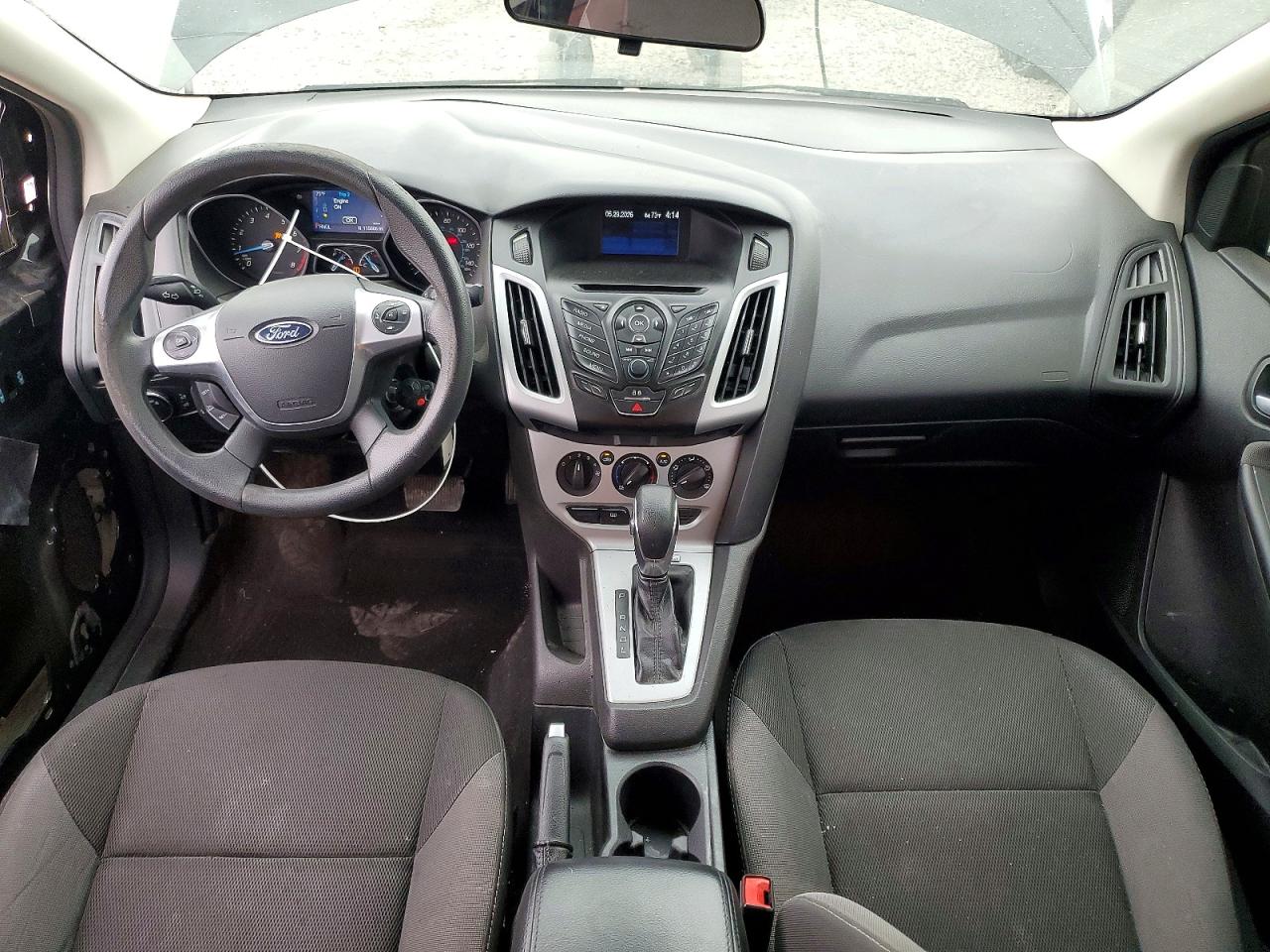 2014 Ford Focus Se Черный vin: 1FADP3F20EL224551