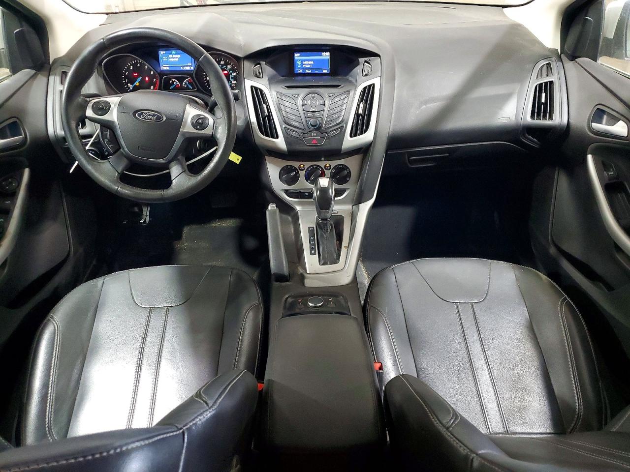 2014 Ford Focus Se White vin: 1FADP3F20EL234027