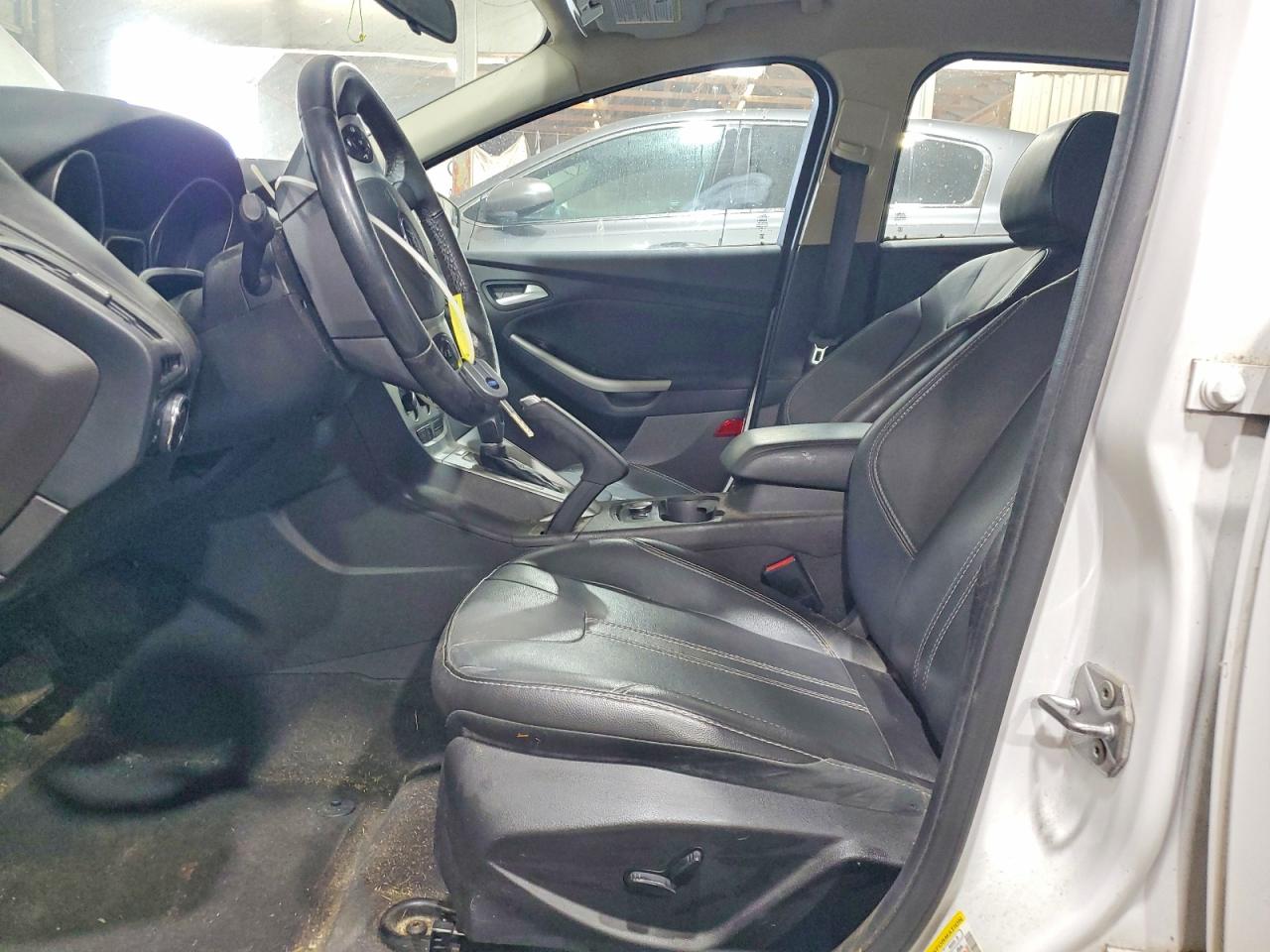 2014 Ford Focus Se White vin: 1FADP3F20EL234027