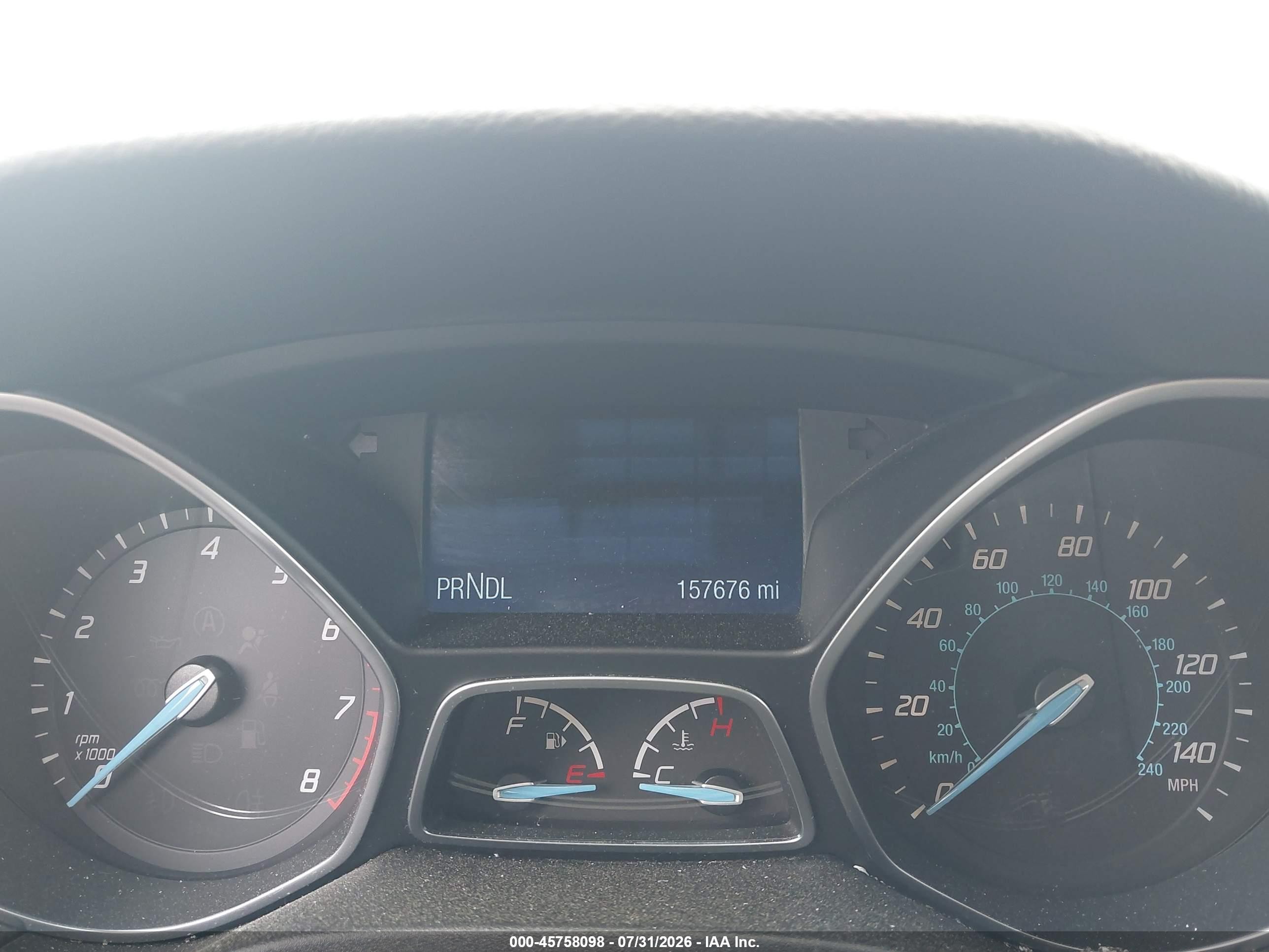 2014 Ford Focus Se Gray vin: 1FADP3F20EL250793
