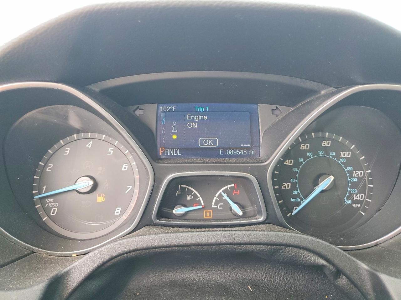 2014 Ford Focus Se Gray vin: 1FADP3F20EL251233